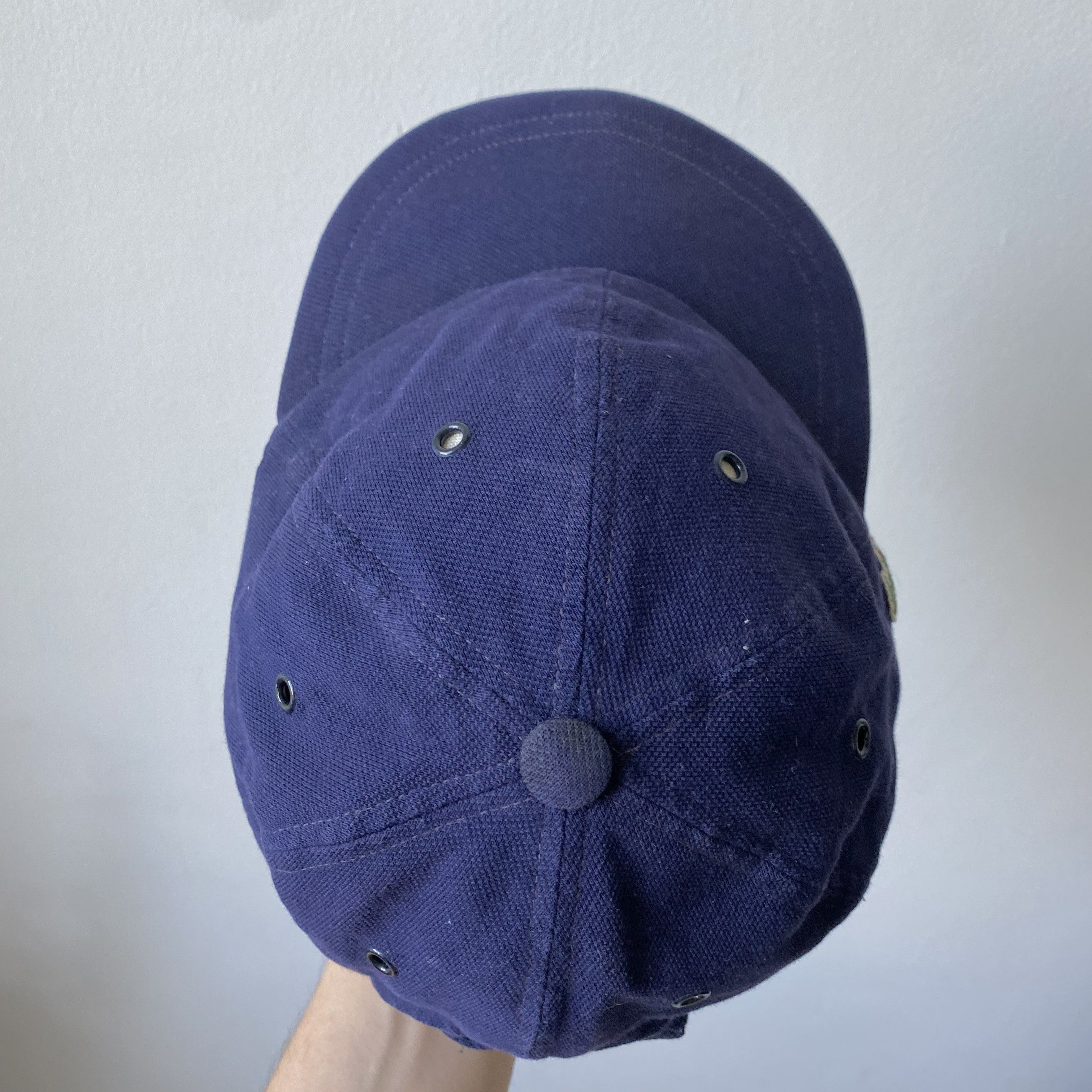 Lacoste Vintage 90s Lacoste distressed Cap Hat Size ONE SIZE - 6 Thumbnail
