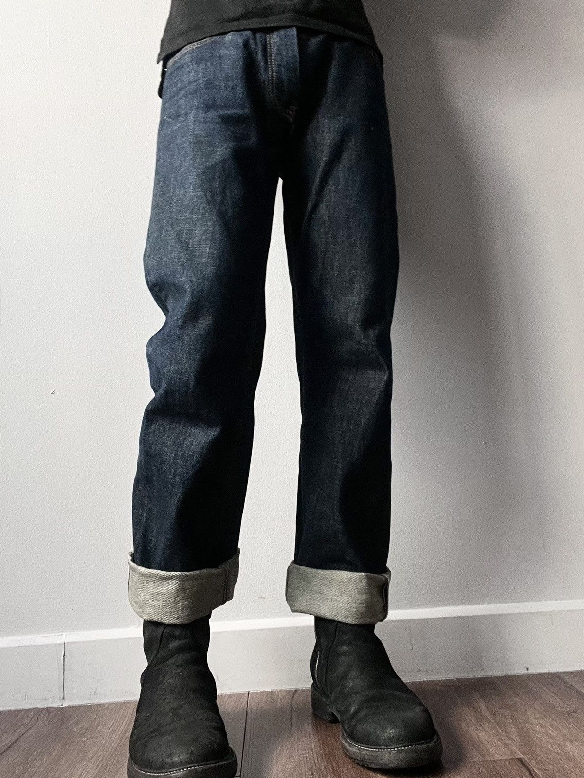 Helmut Lang 1999 Helmut Lang Blue Jeans Size US 29 - 1 Thumbnail