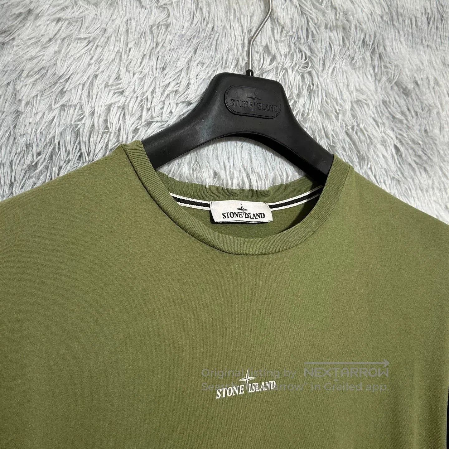 Stone Island Stone Island Large Back Logo T-Shirt. Size US XL / EU 56 / 4 - 4 Thumbnail