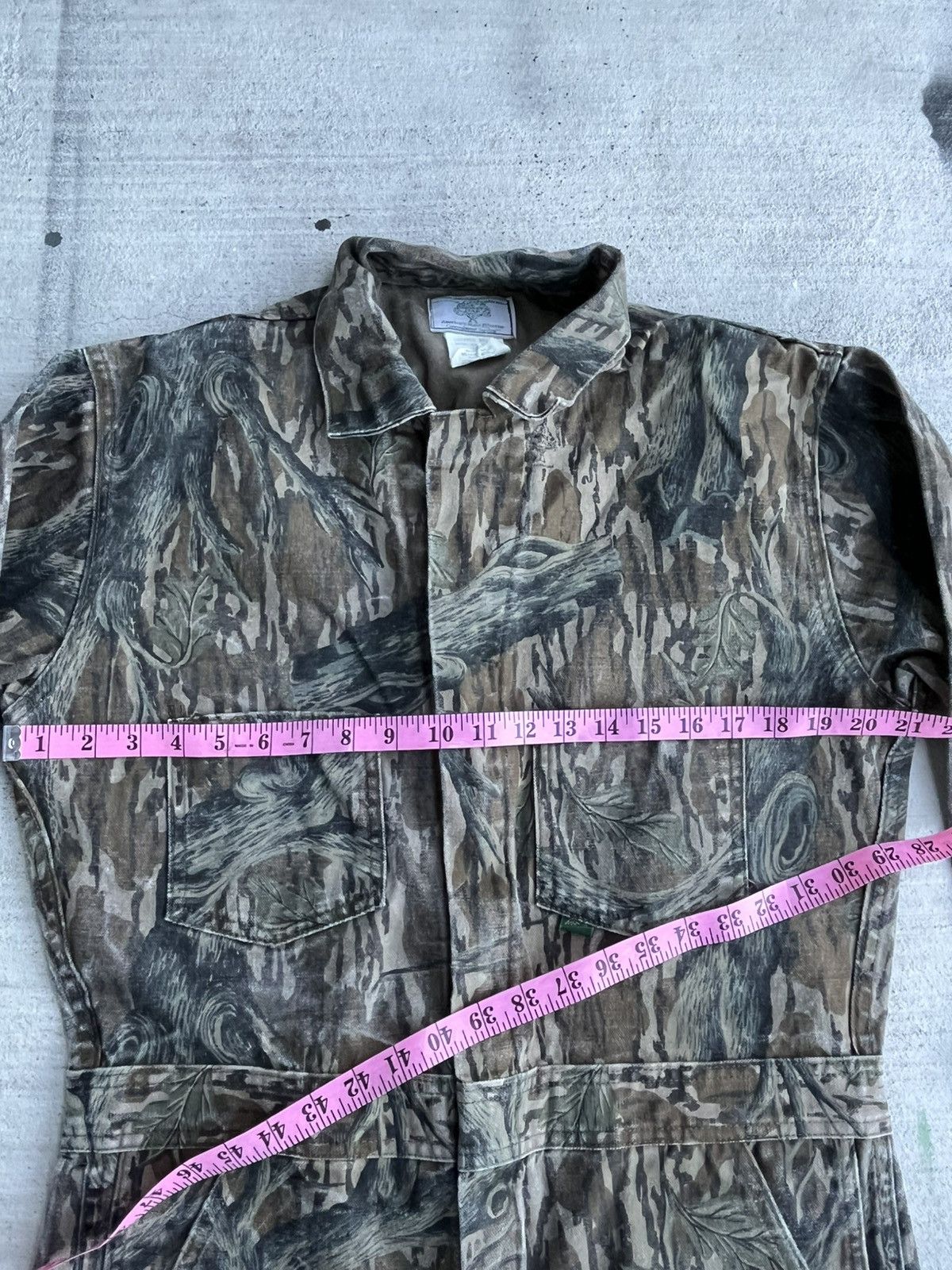 Mossy Oaks × Vintage Vintage Mossy Oak Camouflage Coveralls – Made in USA Medium Size US M / EU 48-50 / 2 - 6 Thumbnail