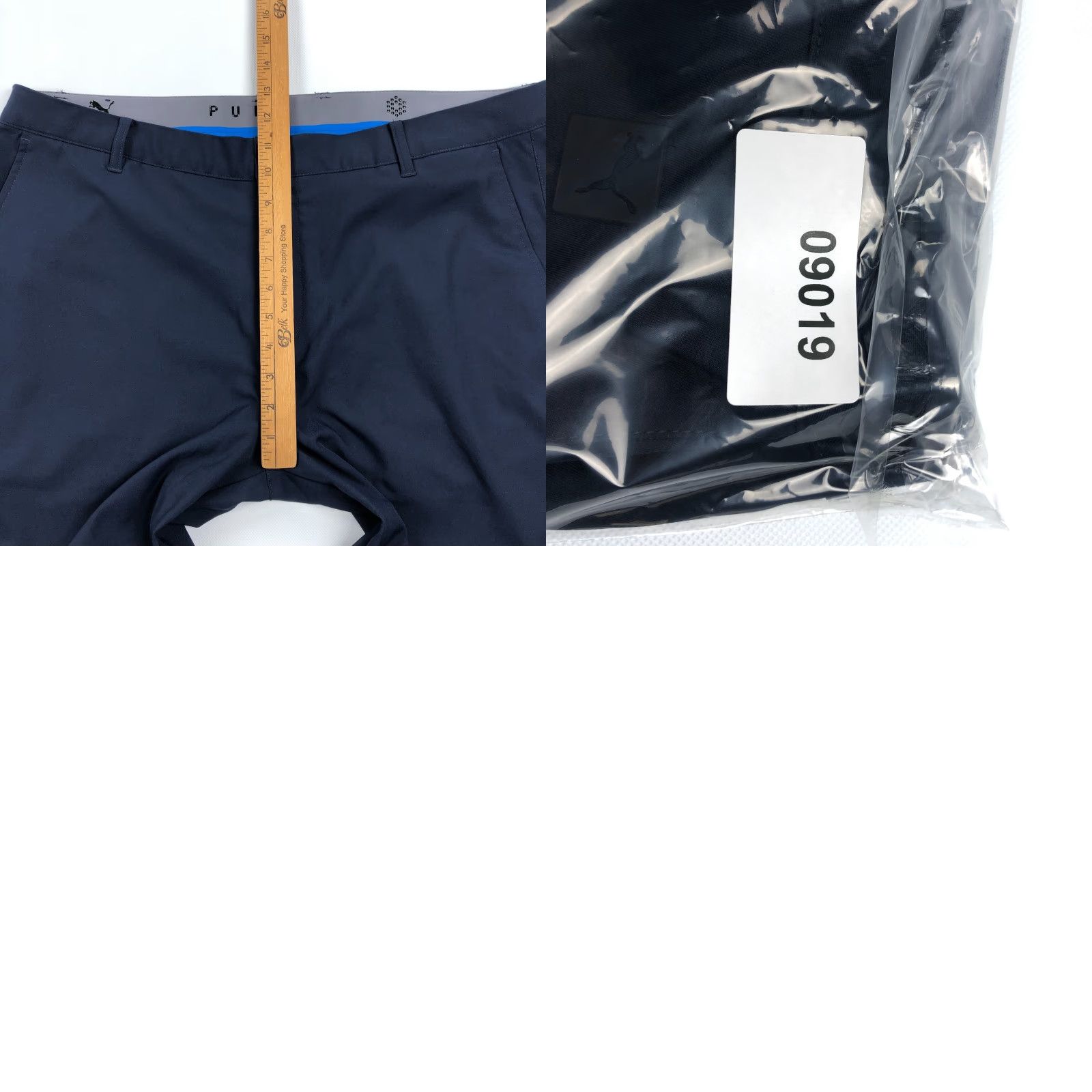 Puma Puma Golf Pants Mens 38x32 Blue Jackpot Performance Athletic Pants Mens Regular Straight Front City Golf Sports Activewear Size US 38 / EU 54 - 9 Thumbnail