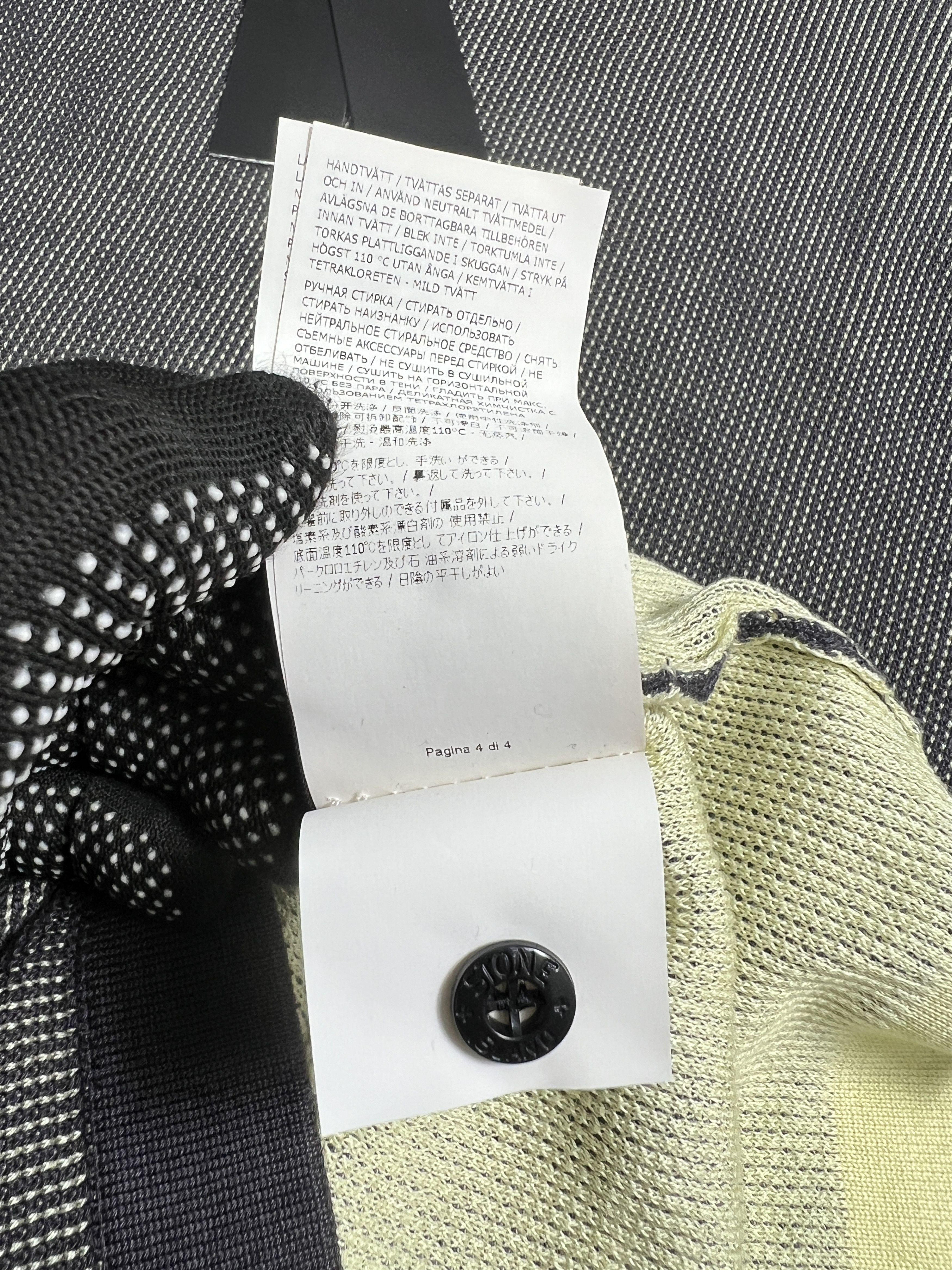 Stone Island *NWT Stone Island Two-Tone Knit Sweater (XL) JKA104 Size US XL / EU 56 / 4 - 8 Thumbnail