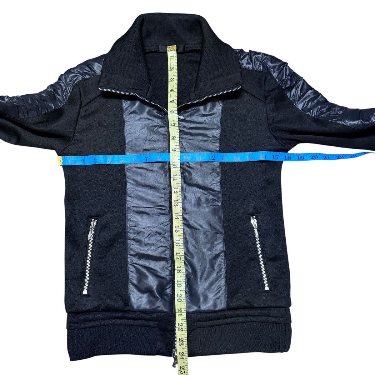 Japanese Brand The Twelve Hybrid Zipper Jacket Rick Owens Size US S / EU 44-46 / 1 - 14 Thumbnail