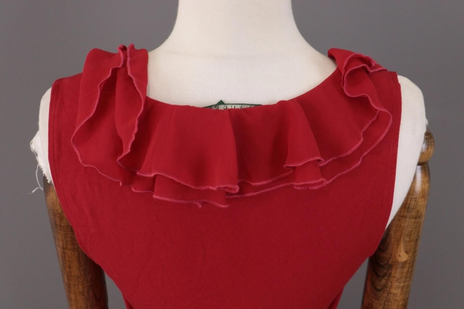 Lauren Ralph Lauren Lauren Ralph Lauren Red Evening Bodycon Tank Dress Size M Size M / US 6-8 / IT 42-44 - 11 Thumbnail