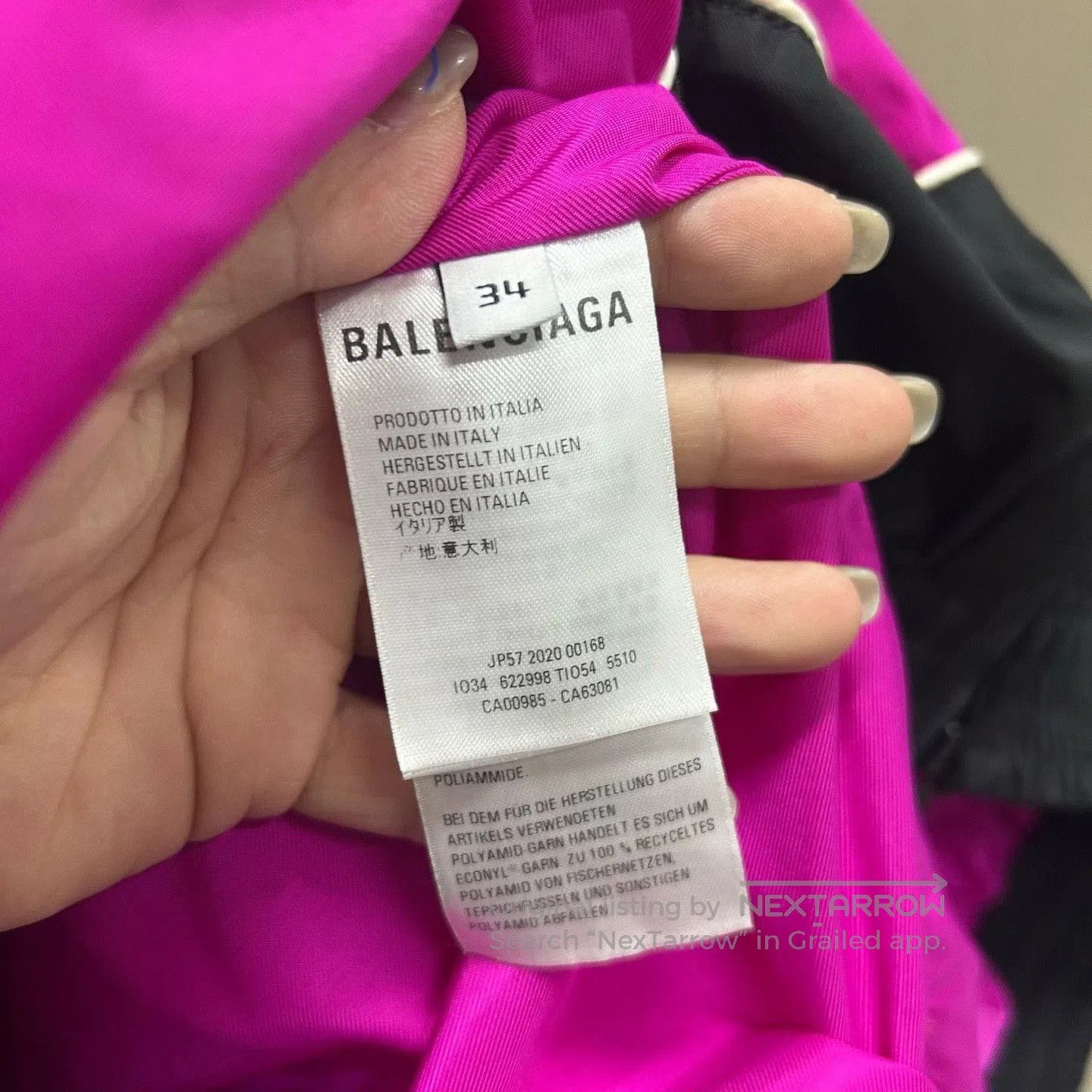 Balenciaga Balenciaga Colorblock Jacket in Excellent Condition. Size US S / EU 44-46 / 1 - 5 Thumbnail