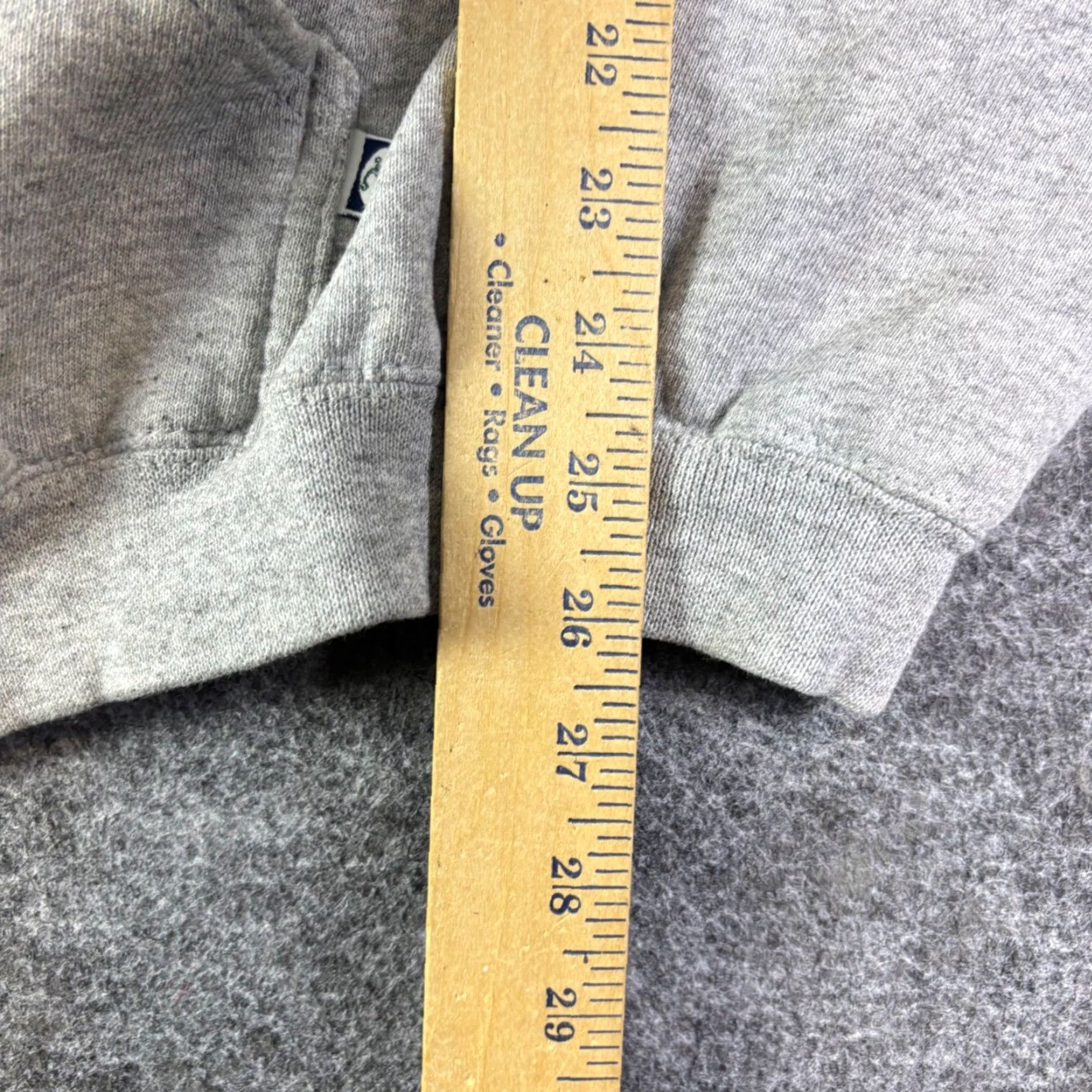 Vintage VINTAGE Discus Athletic Full Zip Hoodie Sweatshirt Mens XL Grey 90s Hooded Zip Pockets Cotton Fleece Basketball Logo Size US XL / EU 56 / 4 - 5 Thumbnail