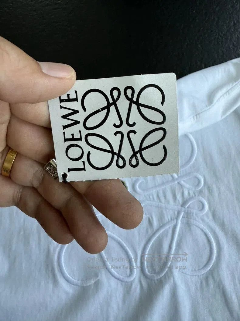 Loewe Loewe White Short Sleeve T. Size US S / EU 44-46 / 1 - 3 Thumbnail