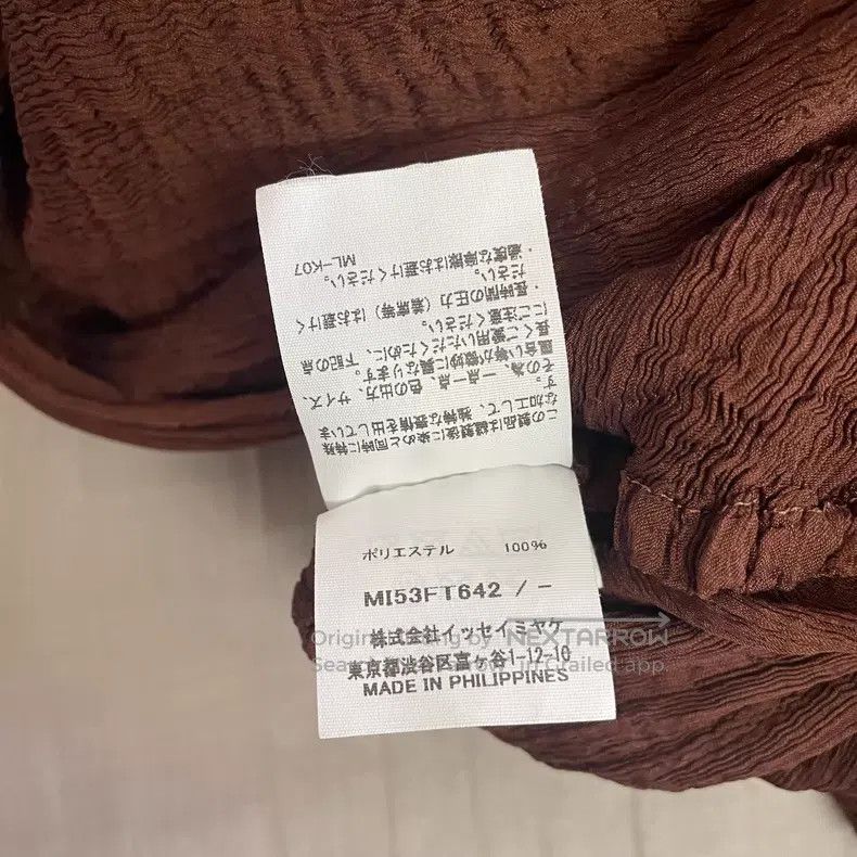 Issey Miyake Issey Miyake size:one size Crepe Long Top Size XXS / US 00 / IT 34 - 4 Thumbnail