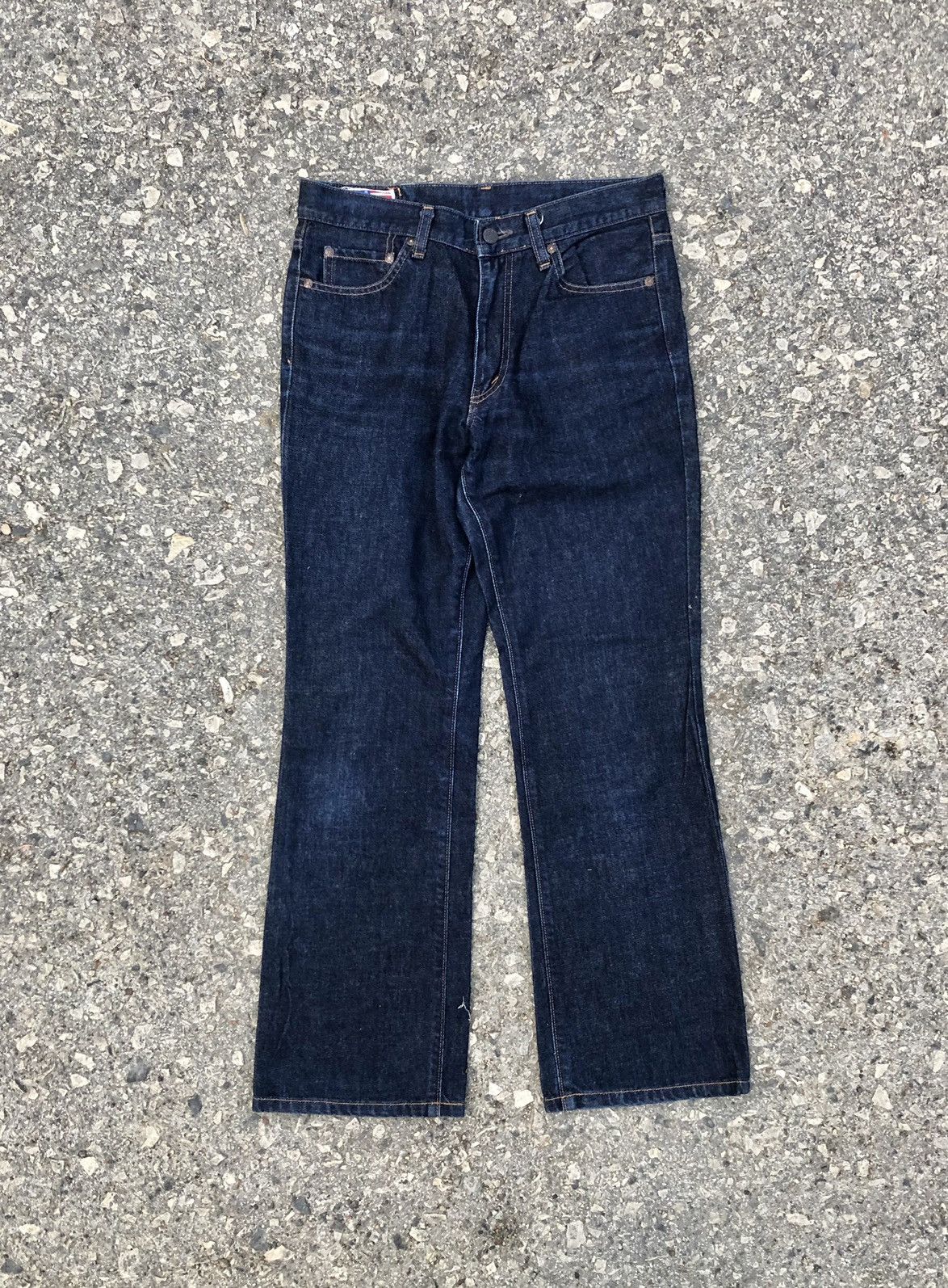 image of Avant Garde x Vintage Flarevtge Bobson Jeans in Blue, Men's (Size 29)