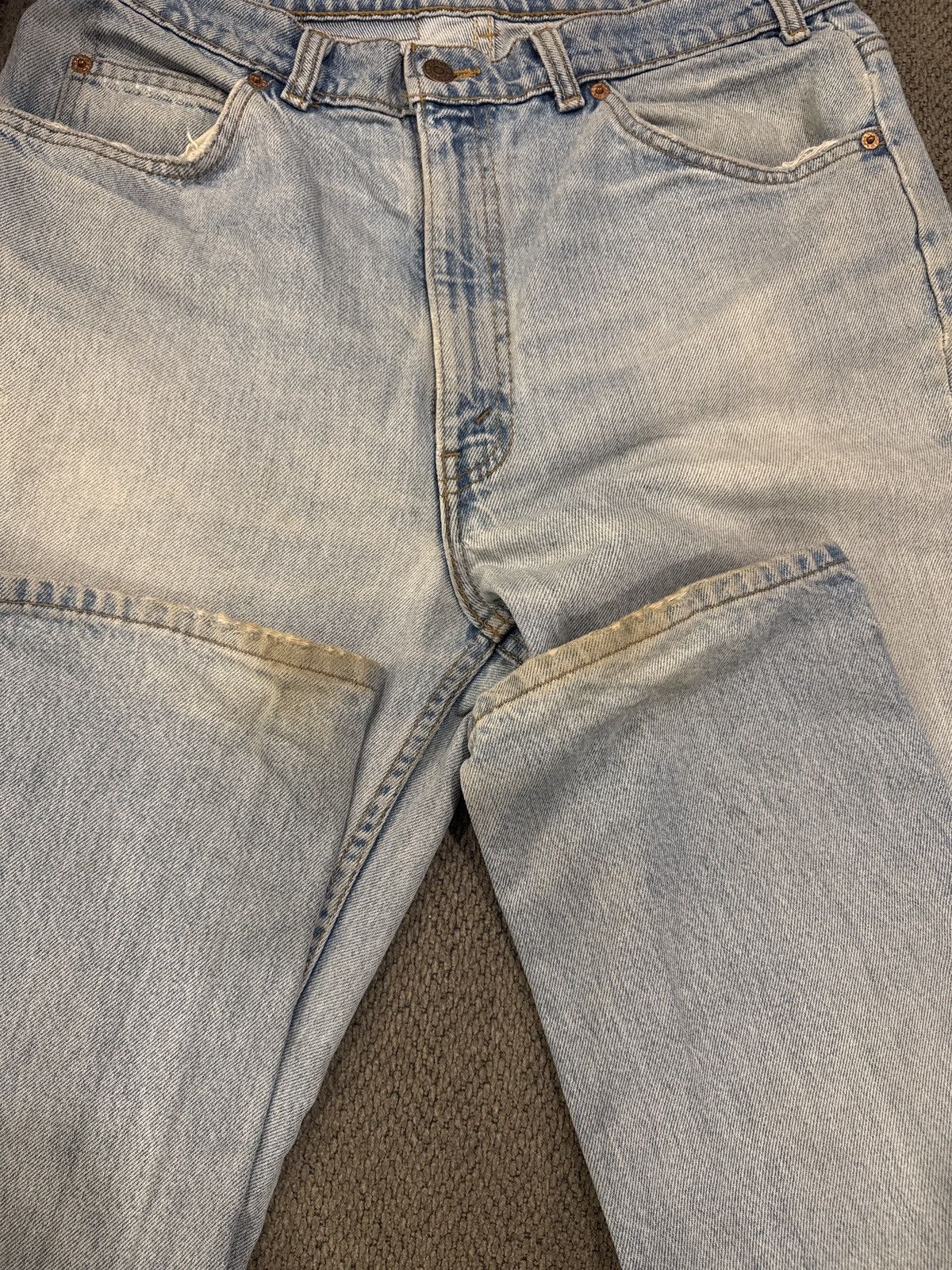 Levi's Vintage Clothing Levi's Levis Orange Tab 619 Vintage Light Wash Denim Jeans Size US 36 / EU 52 - 5 Thumbnail