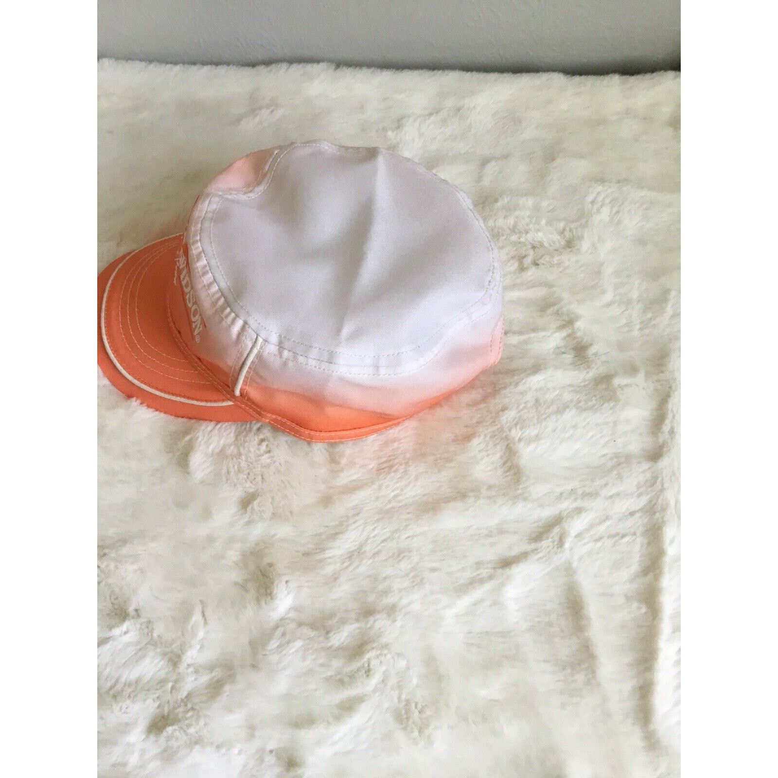 Harley Davidson Harley Davidson Women’s Hat White Orange Biker Cap NWOT Size ONE SIZE - 2 Thumbnail