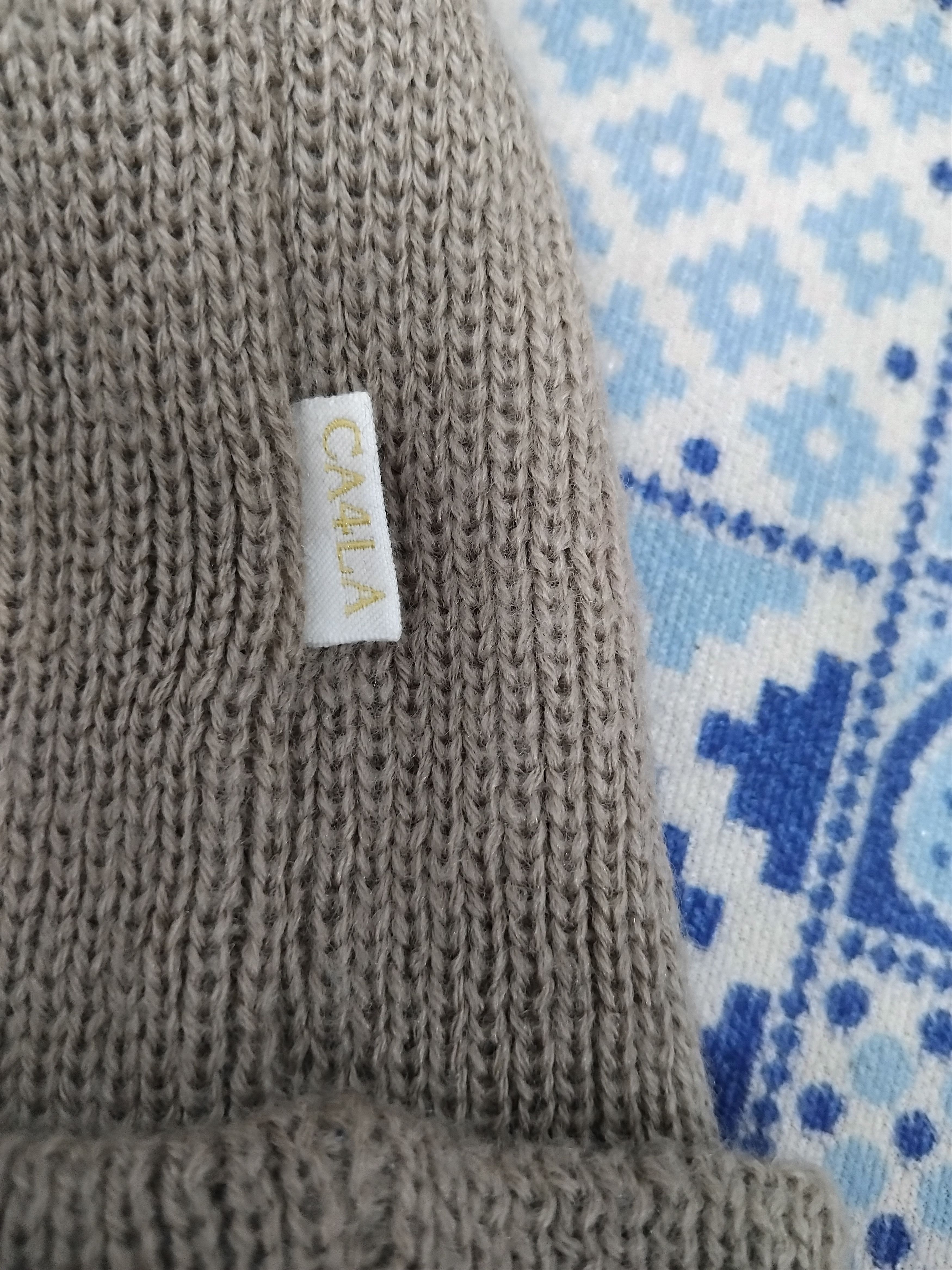 CA4LA 💥Ca4la Vision brown colour beanie hat Size ONE SIZE - 2 Thumbnail