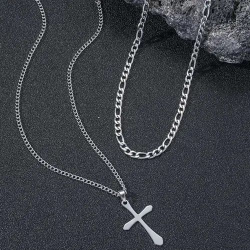 Other Cross Matchless STEAL! Y2K Chains Necklace Chain Size ONE SIZE - 4 Thumbnail