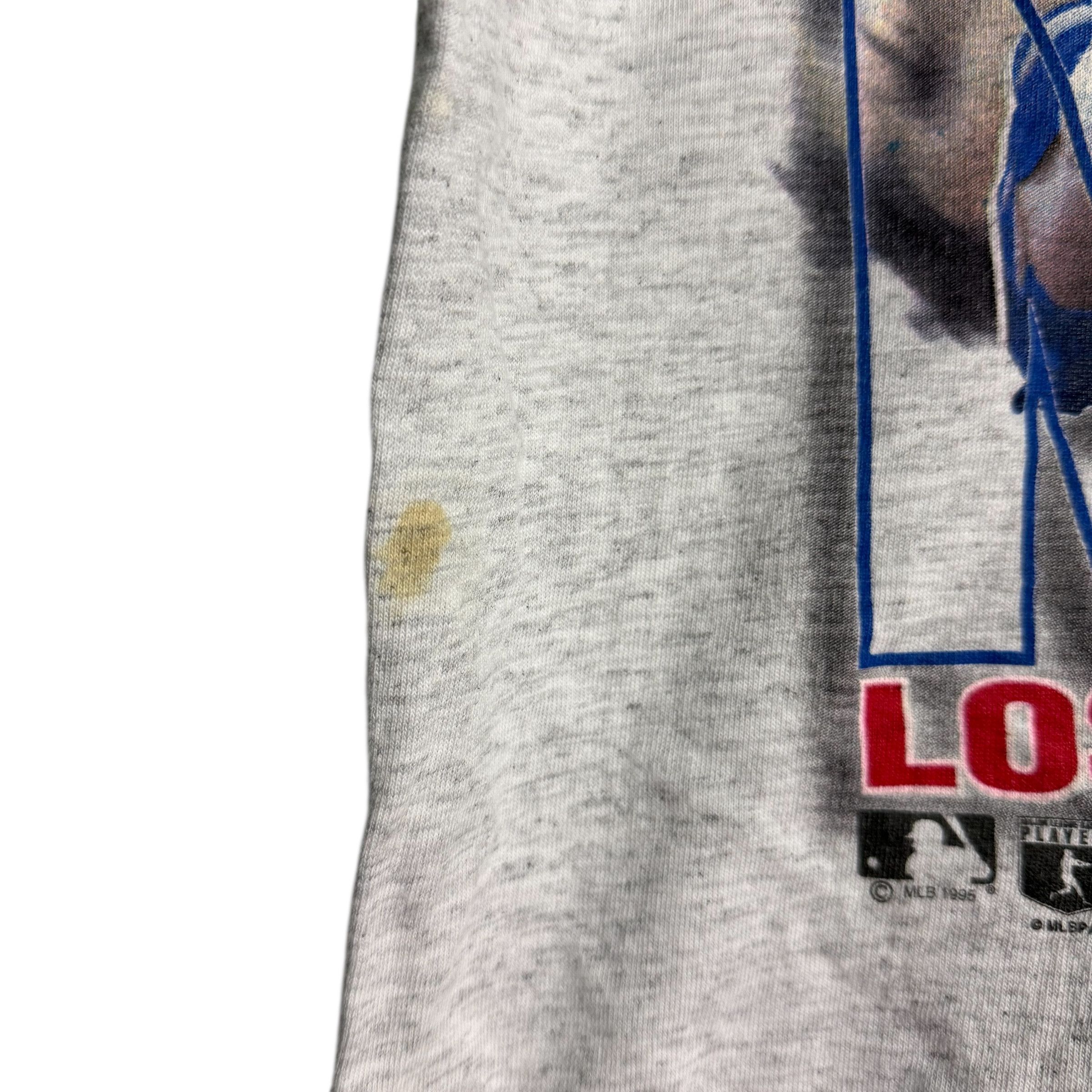 Salem Sportswear 🔥RARE🔥Vtg 1995 MLB Hideo Nomo Dodgers T-shirt Single Stich Size US L / EU 52-54 / 3 - 7 Thumbnail