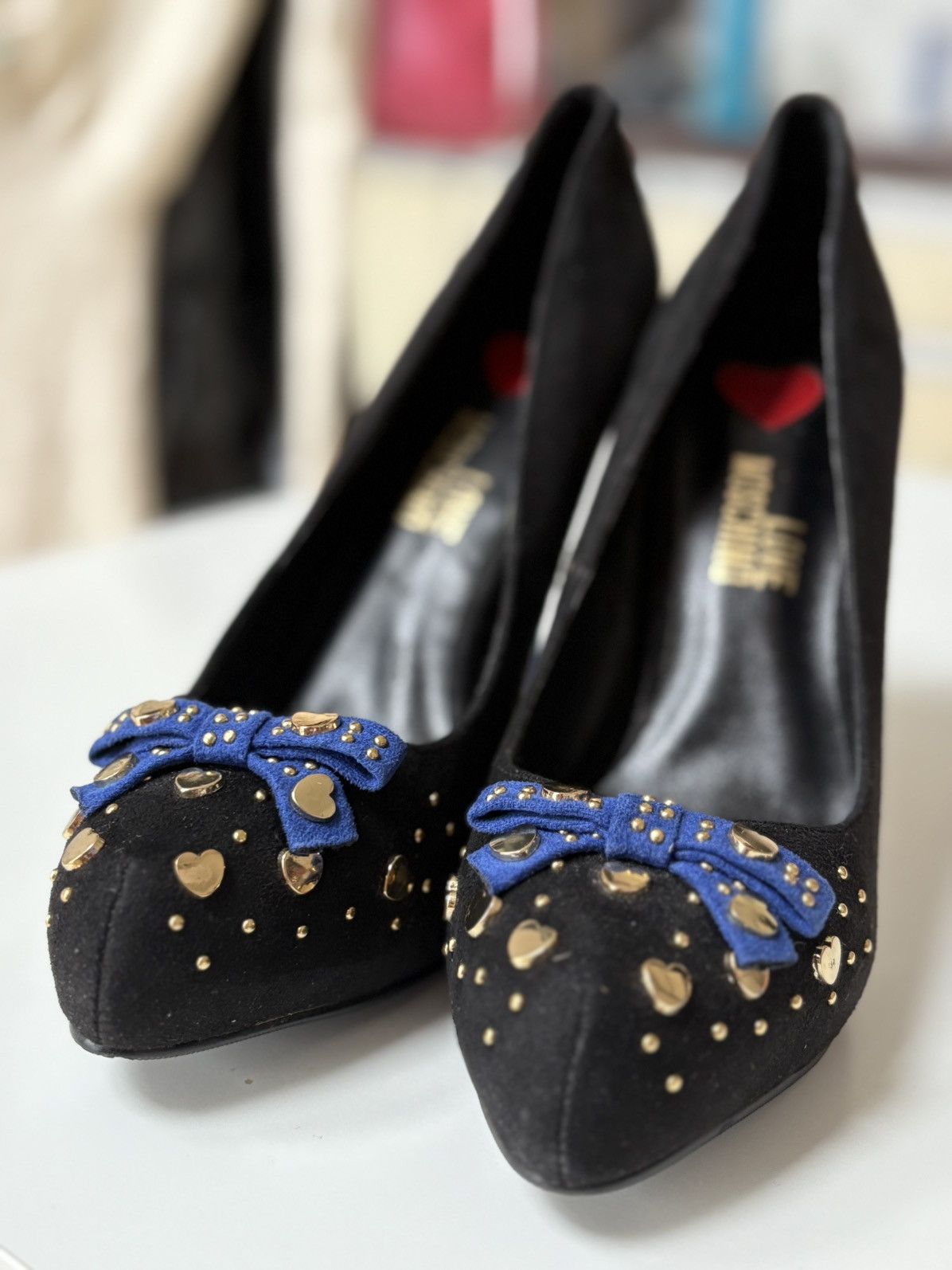 Love Moschino Moschino black high heel 38 Size US 8 / IT 38 - 1 Thumbnail