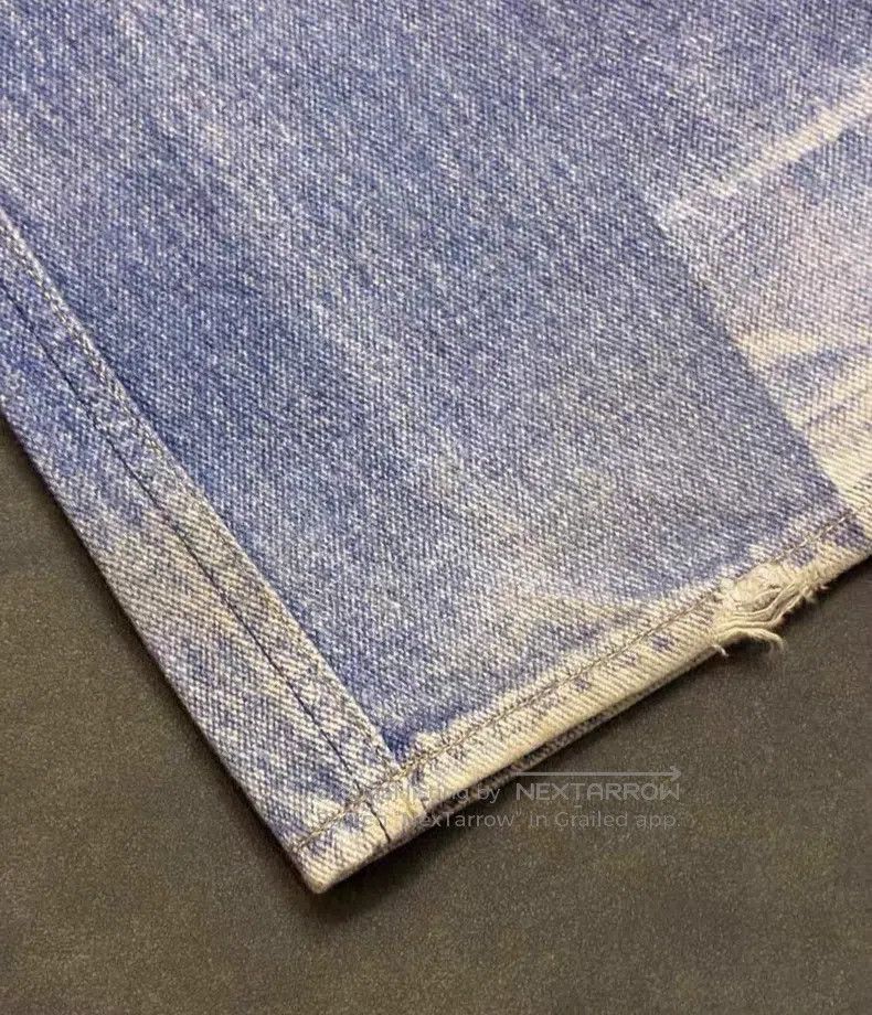 Our Legacy Our Legacy Digital printed denim trousers Size US 27 - 3 Thumbnail