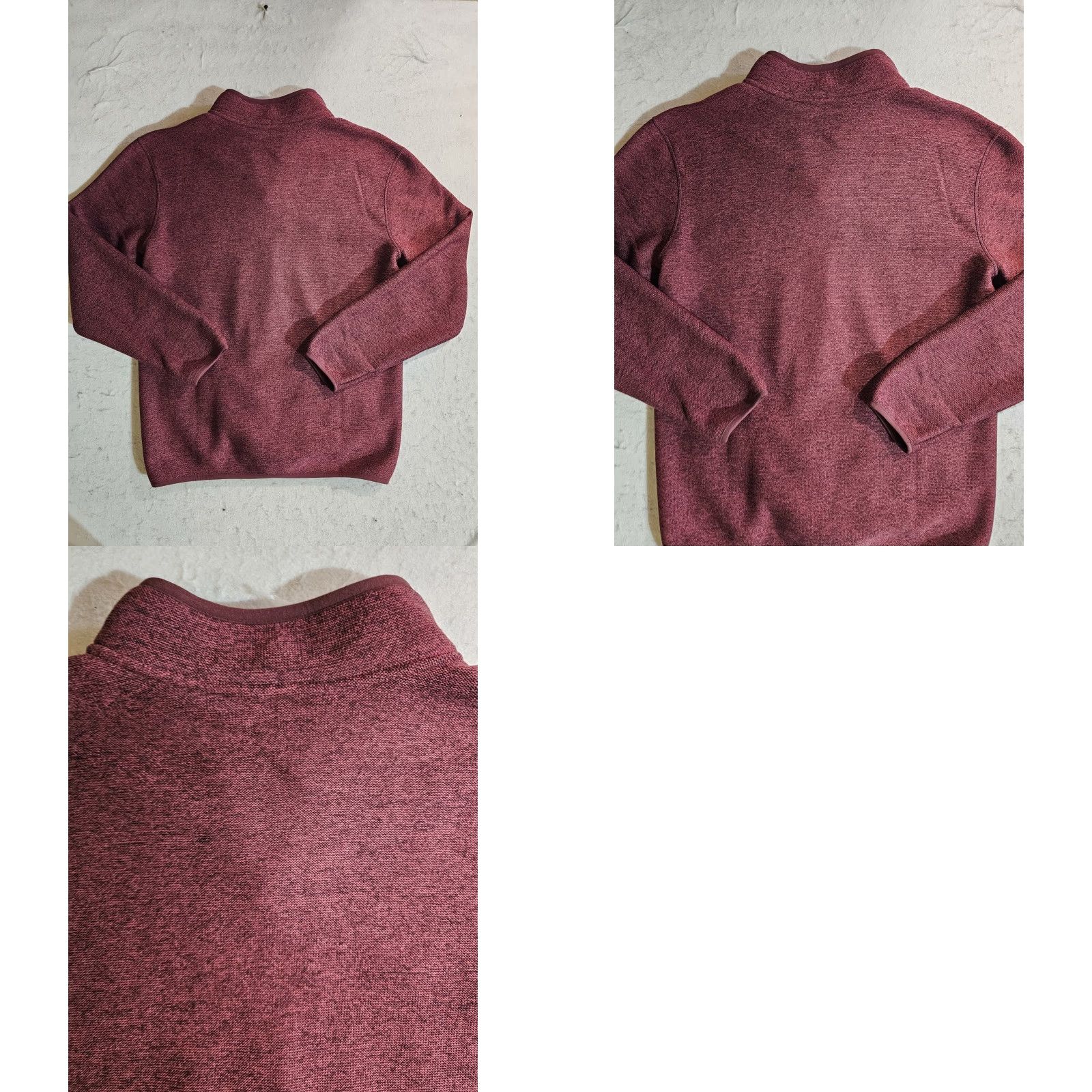 Eddie Bauer VINTAGE Eddie Bauer Classic Radiator Fleece Burgundy Pullover Fleece 1/4 Snap Mens M Burgandy Classic Pullover Sweater Mens Medium" Size US M / EU 48-50 / 2 - 8 Thumbnail