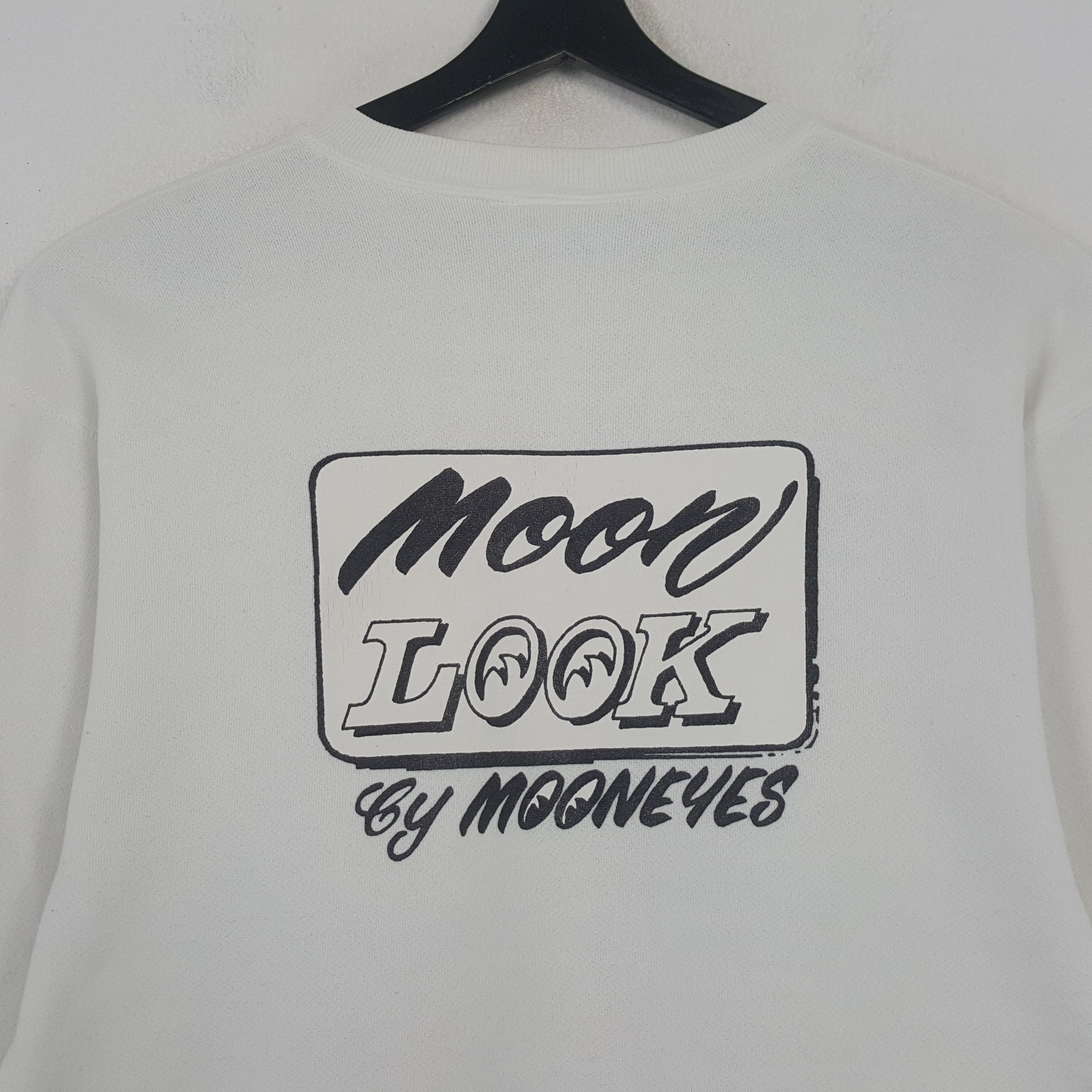Vintage Mooneyes Streetwear Style Vintage Sweatshirt C295N8 Size US S / EU 44-46 / 1 - 4 Thumbnail
