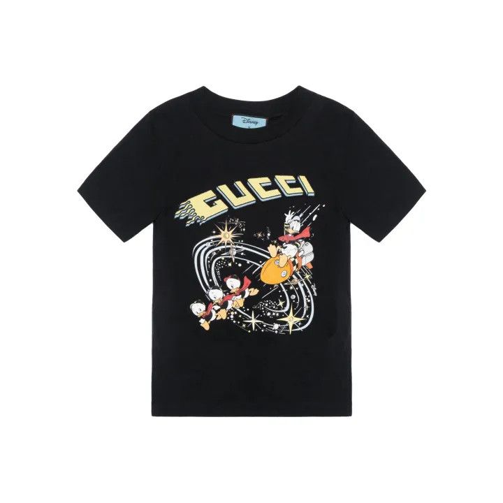 Gucci Gucci Disney Donald Duck Graphic T-Shirt Size L / US 10 / IT 46 - 1 Thumbnail