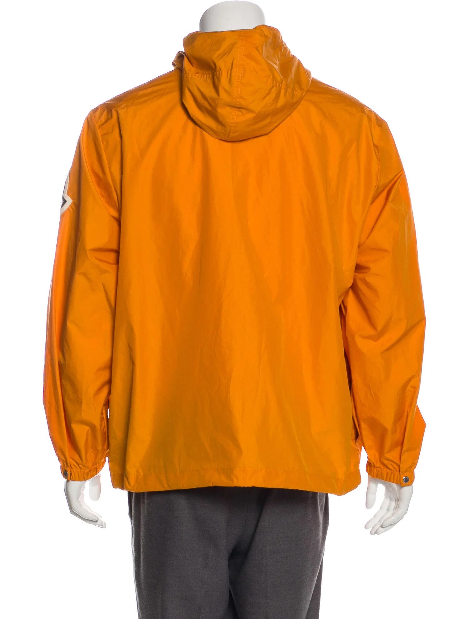 Moncler o1tko10825 Genius Logo Windbreaker Jacket in Orange Size XL / US 12-14 / IT 48-50 - 3 Thumbnail