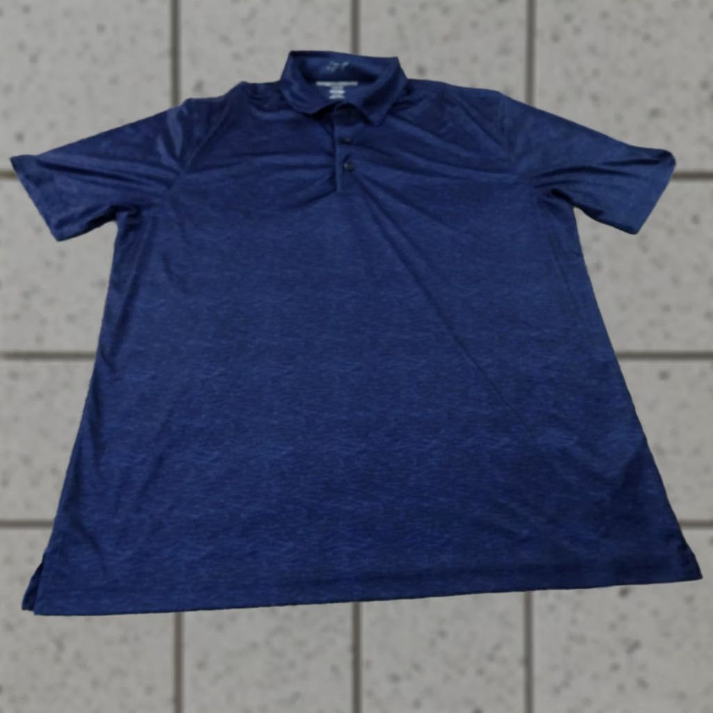 Vintage Greg Norman Polo Shirt Mens XL Blue PlayDry Golf Performance Stretch Polo Shirt Size US XL / EU 56 / 4 - 1 Thumbnail