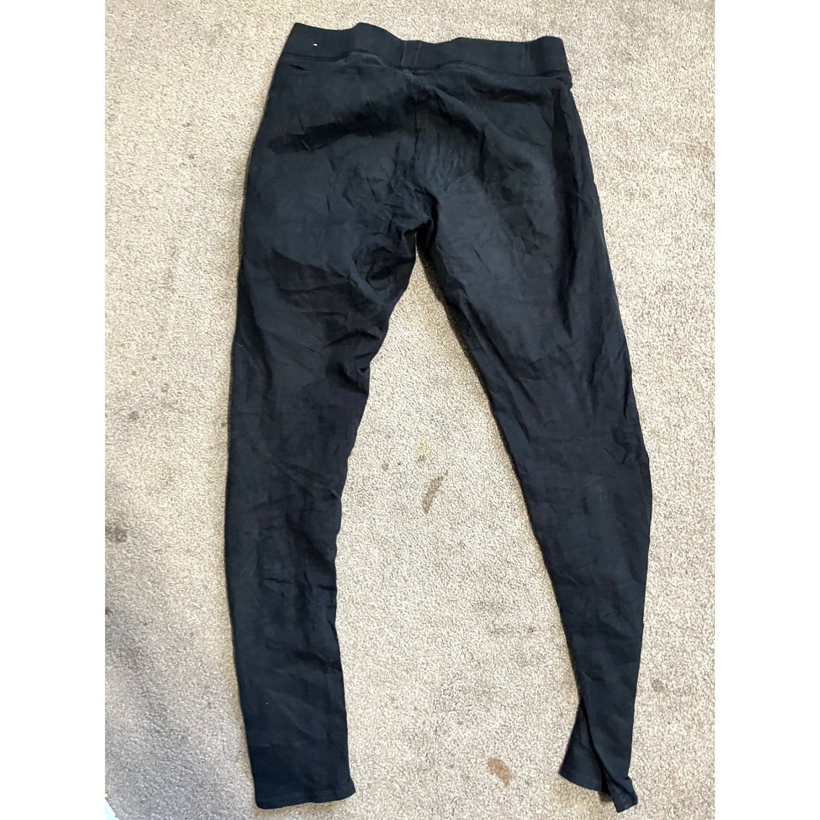 Vintage Aerie Chill Play Move Leggings Women's Medium Black Solid Activewear Yoga Lightweight Size 32" / US 10 / IT 46 - 3 Thumbnail