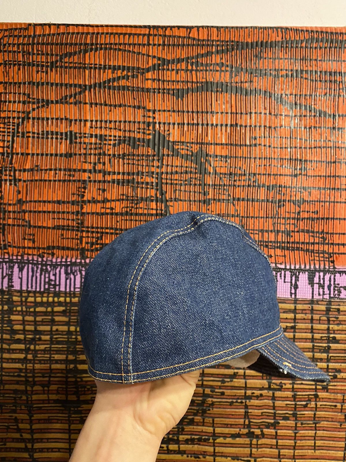 Lee × Levi's × Vintage Crazy vintage archival Lee Cooper jeans hat cap 80s Size ONE SIZE - 4 Thumbnail