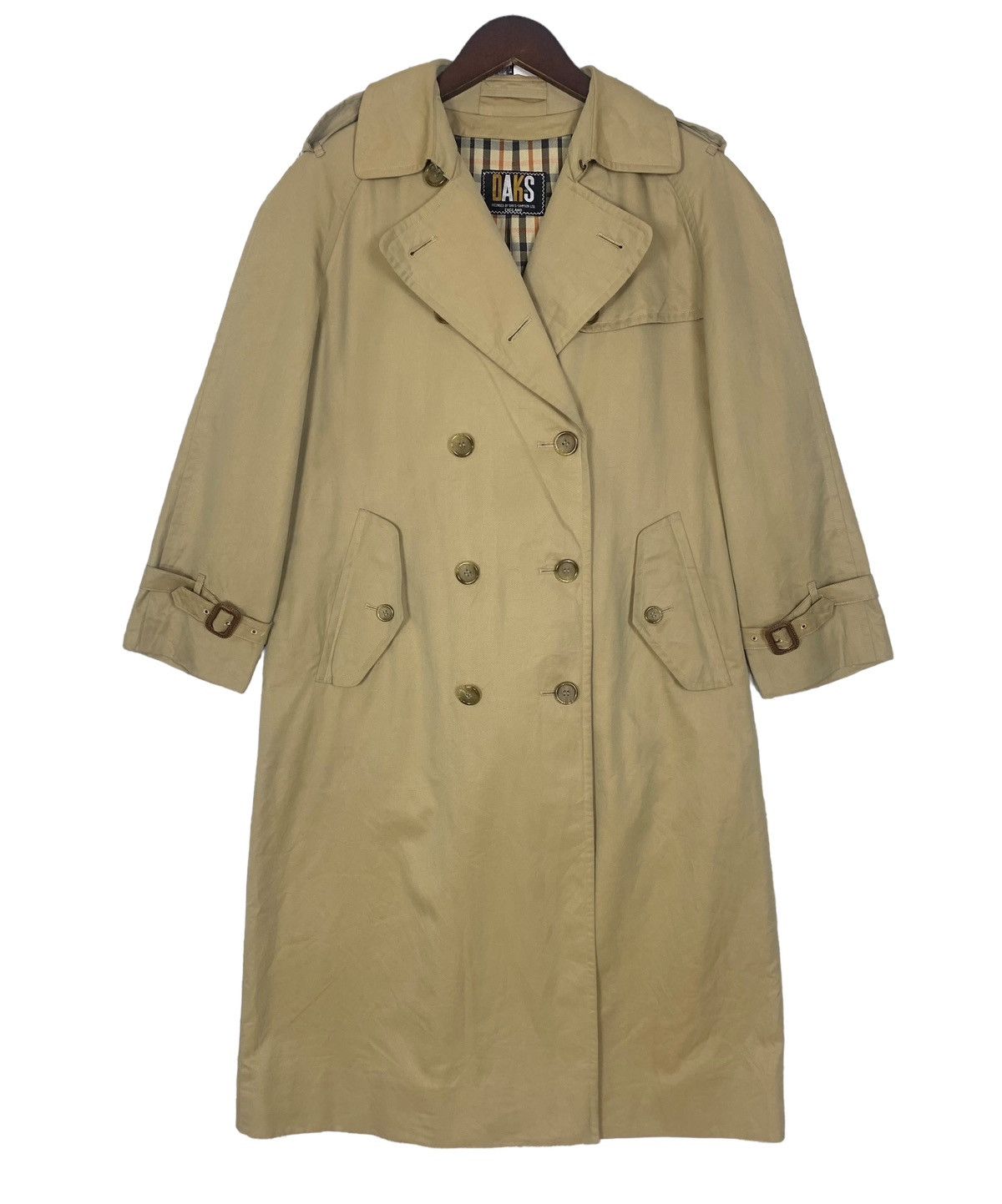 Daks By Simpson Ltd London Luxury Trench Long Coat