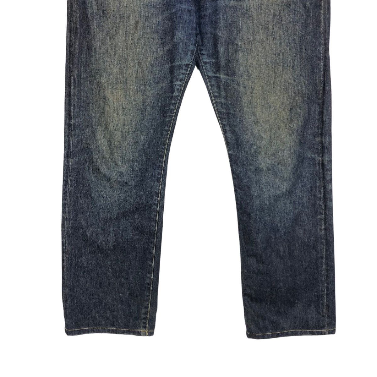 Japanese Brand 🔥90’s Selvedges Denim Jeans Uniqlo Japan Regular Straight Size US 36 / EU 52 - 4 Thumbnail