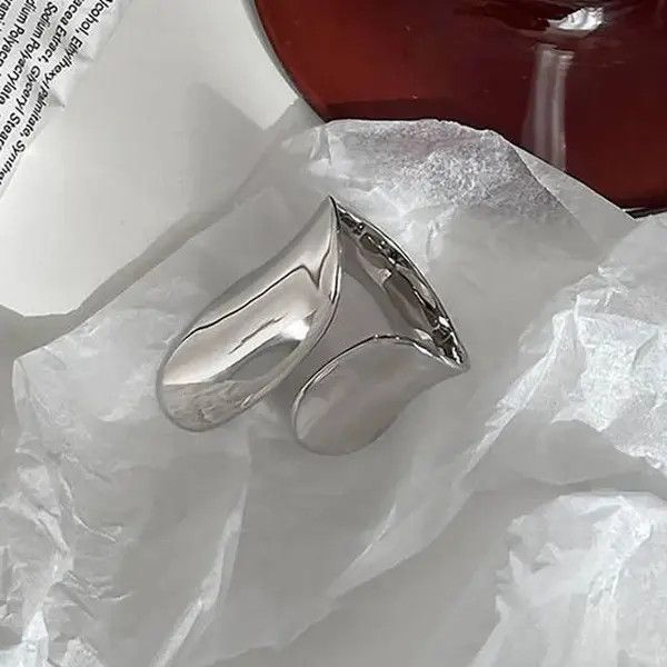Japanese Brand × Vintage Women's cool wide ring Size ONE SIZE - 2 Thumbnail