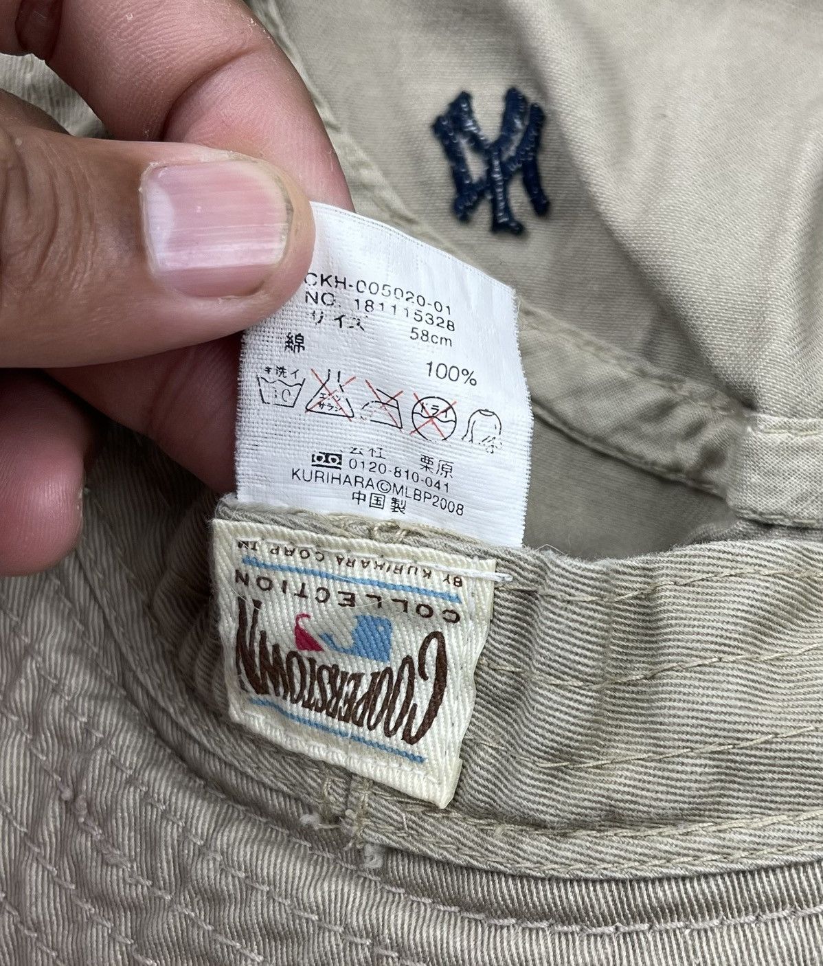 New York Yankees mlb ny bucket hat tc50 Size ONE SIZE - 4 Thumbnail