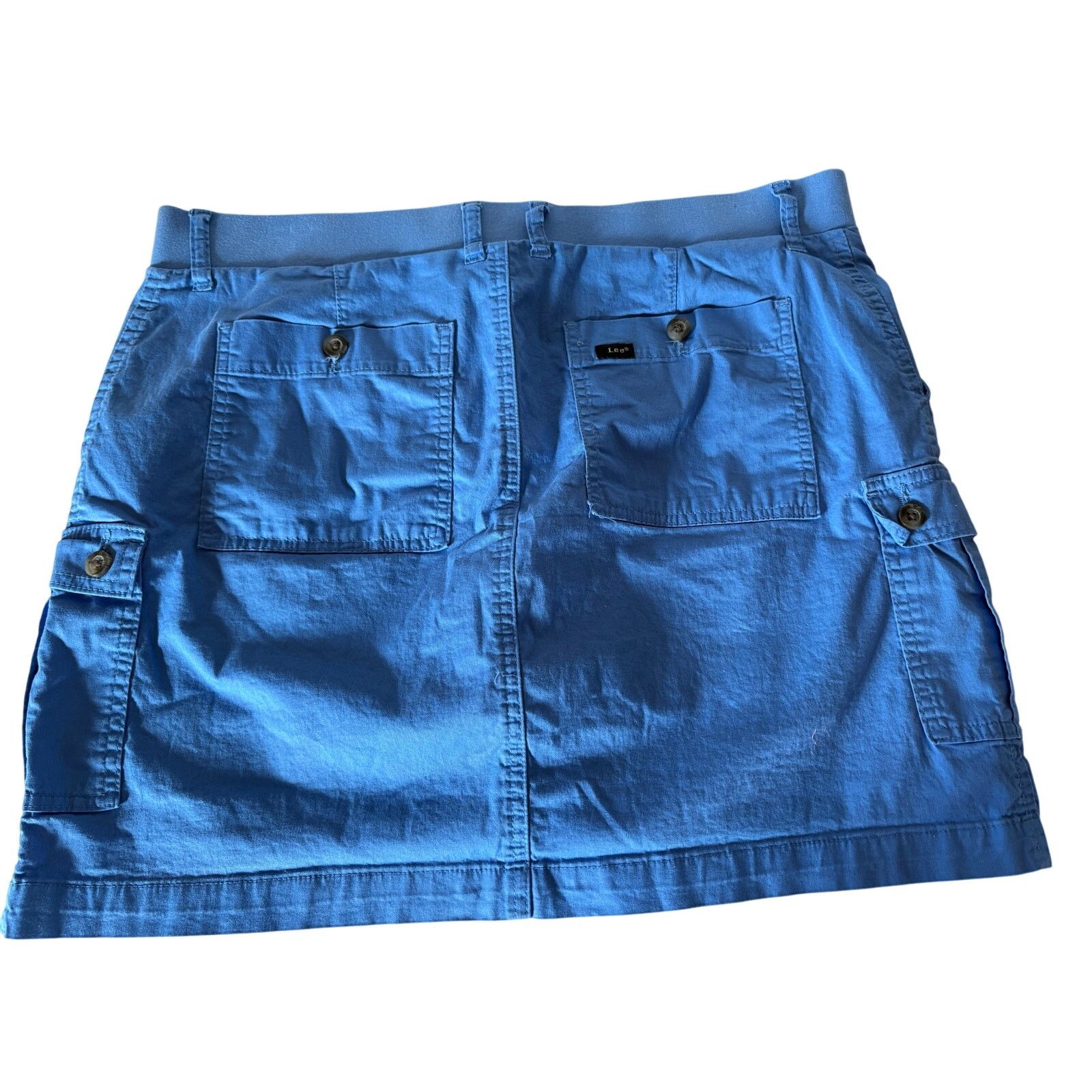 Lee Lee cargo skort blue size large Size 36" / US 14 / IT 50 - 4 Thumbnail
