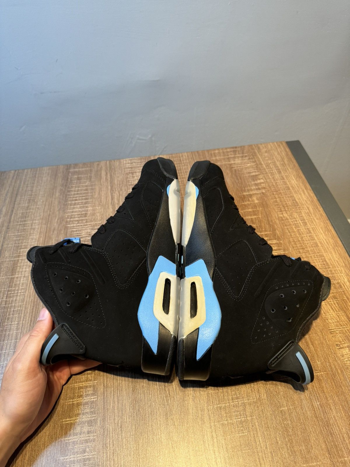 Jordan Brand Size 12 - Air Jordan 6 Retro UNC Shoe Sneakers New Size US 12 / EU 45 - 6 Thumbnail