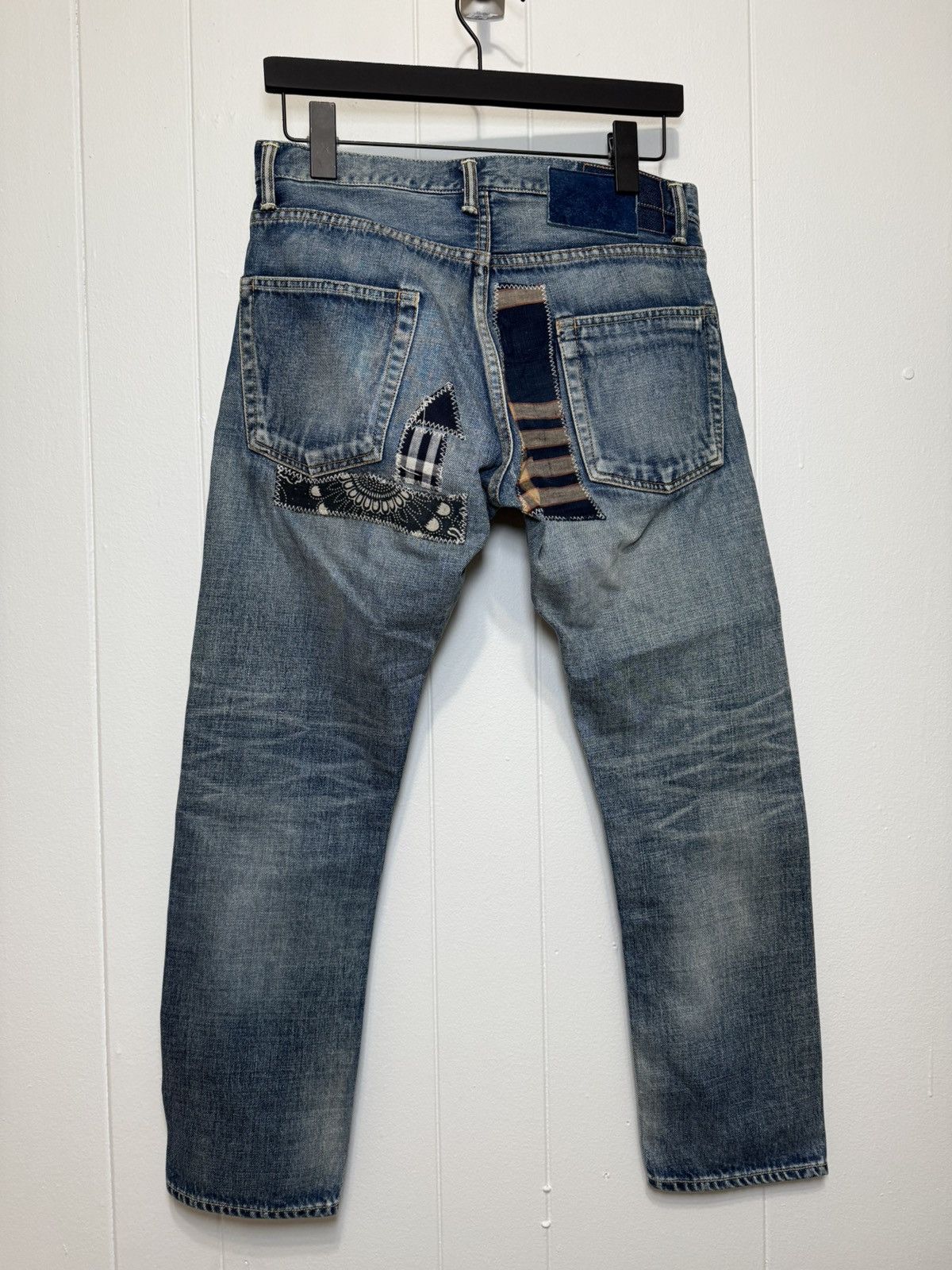 Visvim Visvim Social Sculpture Denim Patchwork Jeans Size US 32 / EU 48 - 5 Thumbnail