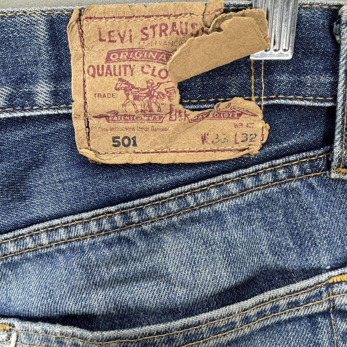 Levi's 🌟LEVIS 501 DENIM JEANS PANTS Size US 31 - 10 Thumbnail
