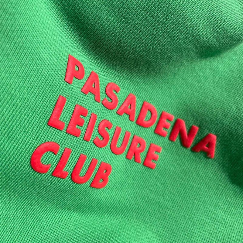 Pasadena Leisure Club o1mle0225 Puff Logo Hoodie in Green Size US S / EU 44-46 / 1 - 2 Thumbnail