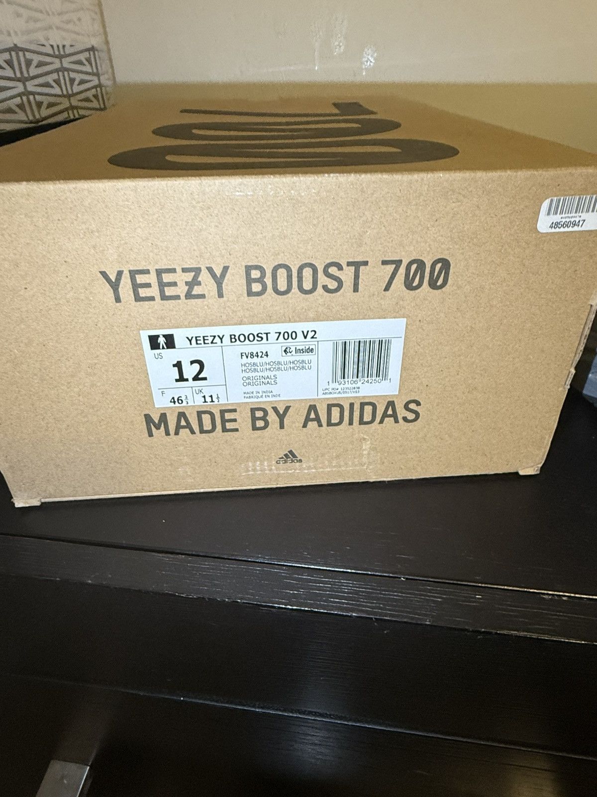 Adidas × Yeezy Yeezy boost 700 v2 hospital blue Size US 12 / EU 45 - 8 Thumbnail