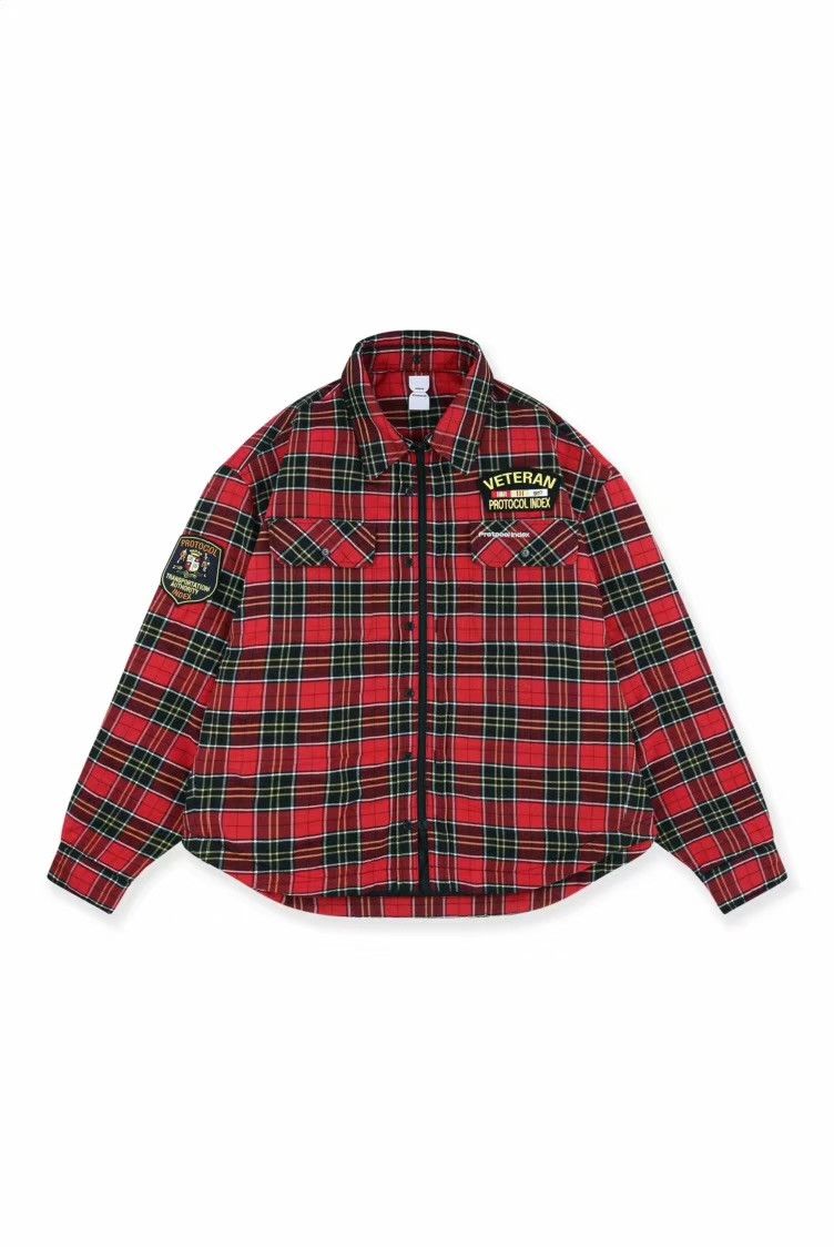 GRAILZ Protocol Index 25FW Plaid Cotton Shirt Jacket Q15 Size US M / EU 48-50 / 2 - 3 Thumbnail