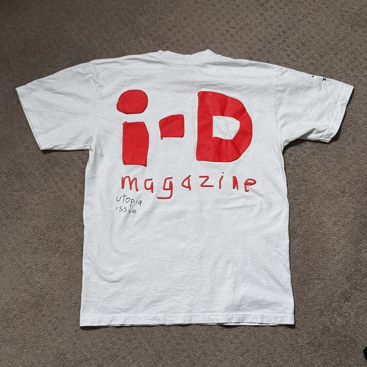 Travis Scott Travis Scott ID Magazine Utopia Collab Graphic Tee Size US M / EU 48-50 / 2 - 2 Thumbnail