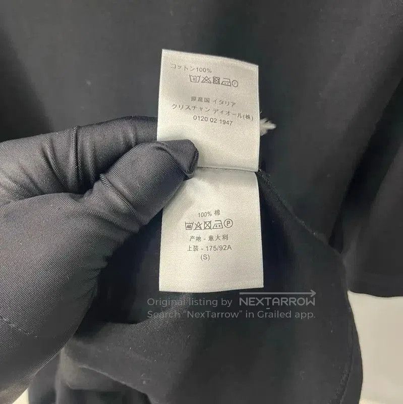 Dior Dior Black Cotton Short Sleeve T. Size S / US 4 / IT 40 - 5 Thumbnail
