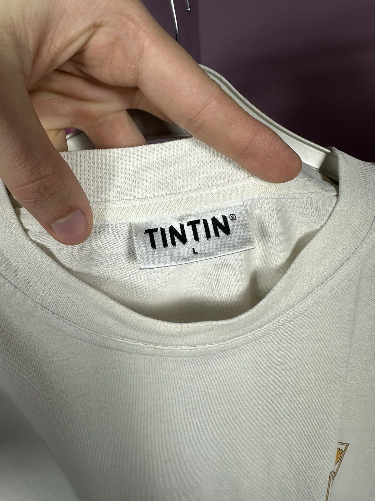 Other Vintage TinTin MoulinsArt 1996 Le Temple Du Soleil T-Shirt Size US L / EU 52-54 / 3 - 11 Thumbnail