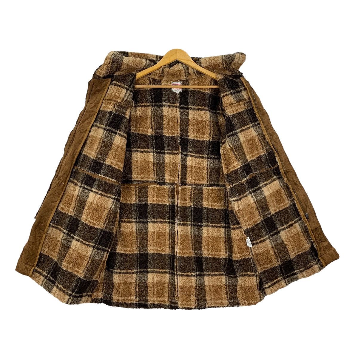Japanese Brand TITICACA Toggle Button Wool Hoodie Duffle Coat Jacket Size US L / EU 52-54 / 3 - 3 Thumbnail