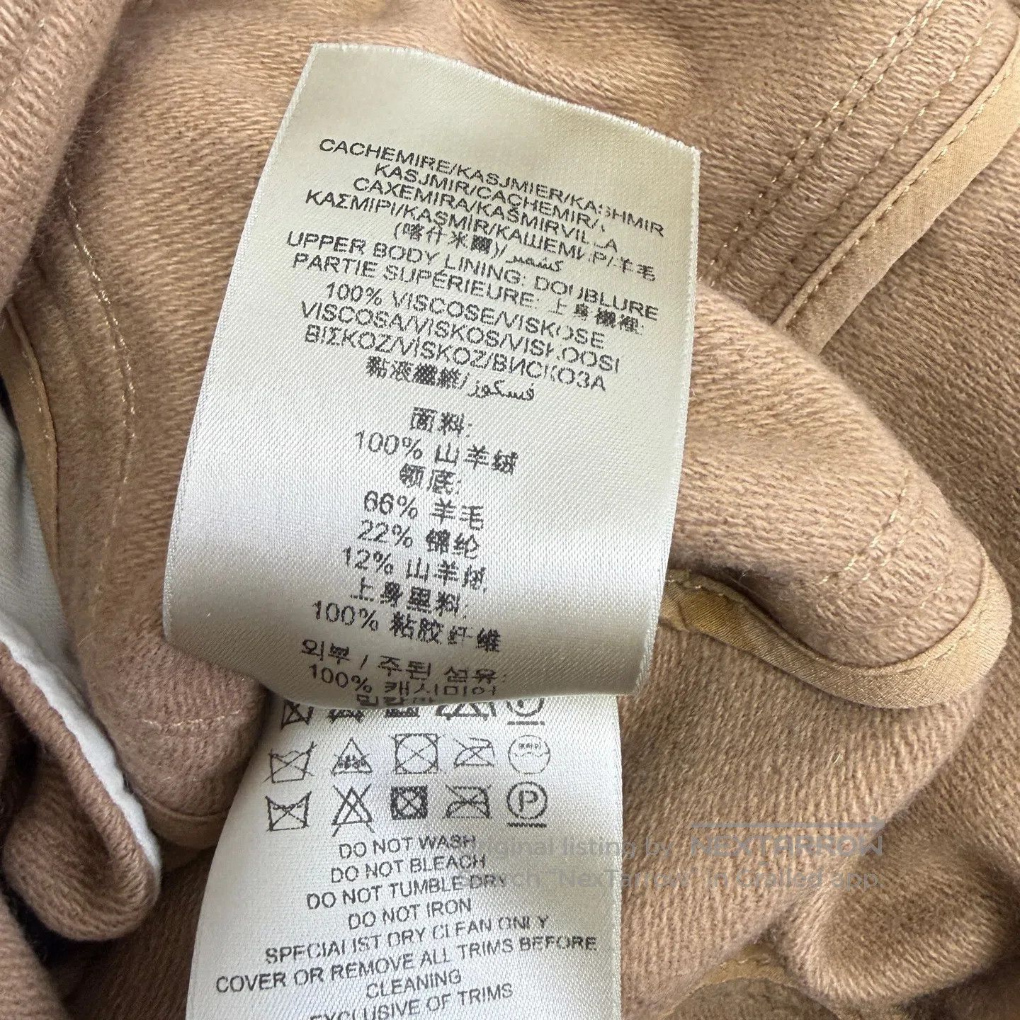 Burberry Burberry Cashmere Overcoat Jacket| Size XS / US 0-2 / IT 36-38 - 6 Thumbnail