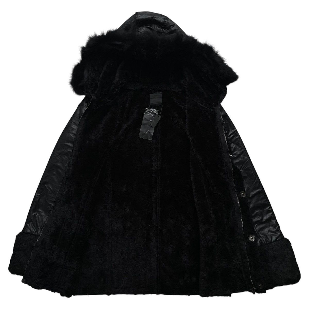 Japanese Brand Vintage Midas Faux Fur Hooded Seditionaries Punk Jacket Size US L / EU 52-54 / 3 - 9 Thumbnail