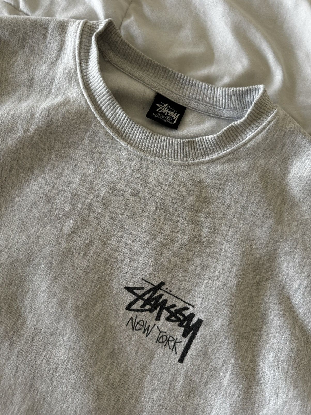 Stussy Stussy New York Crewneck sweatshirt Size US XL / EU 56 / 4 - 5 Thumbnail