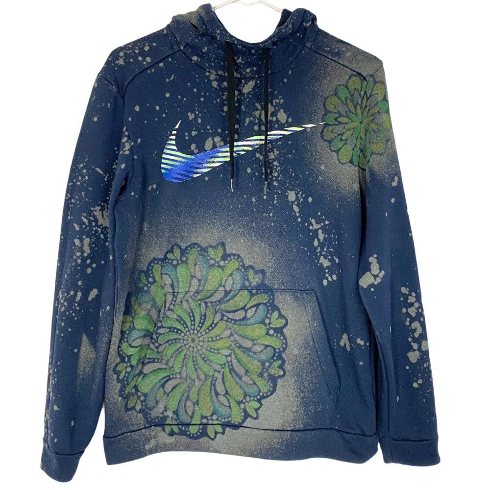 Nike Nike Upcycled Sweatshirt Hoodie Pullover Mens Small Unisex Size US S / EU 44-46 / 1 - 1 Thumbnail