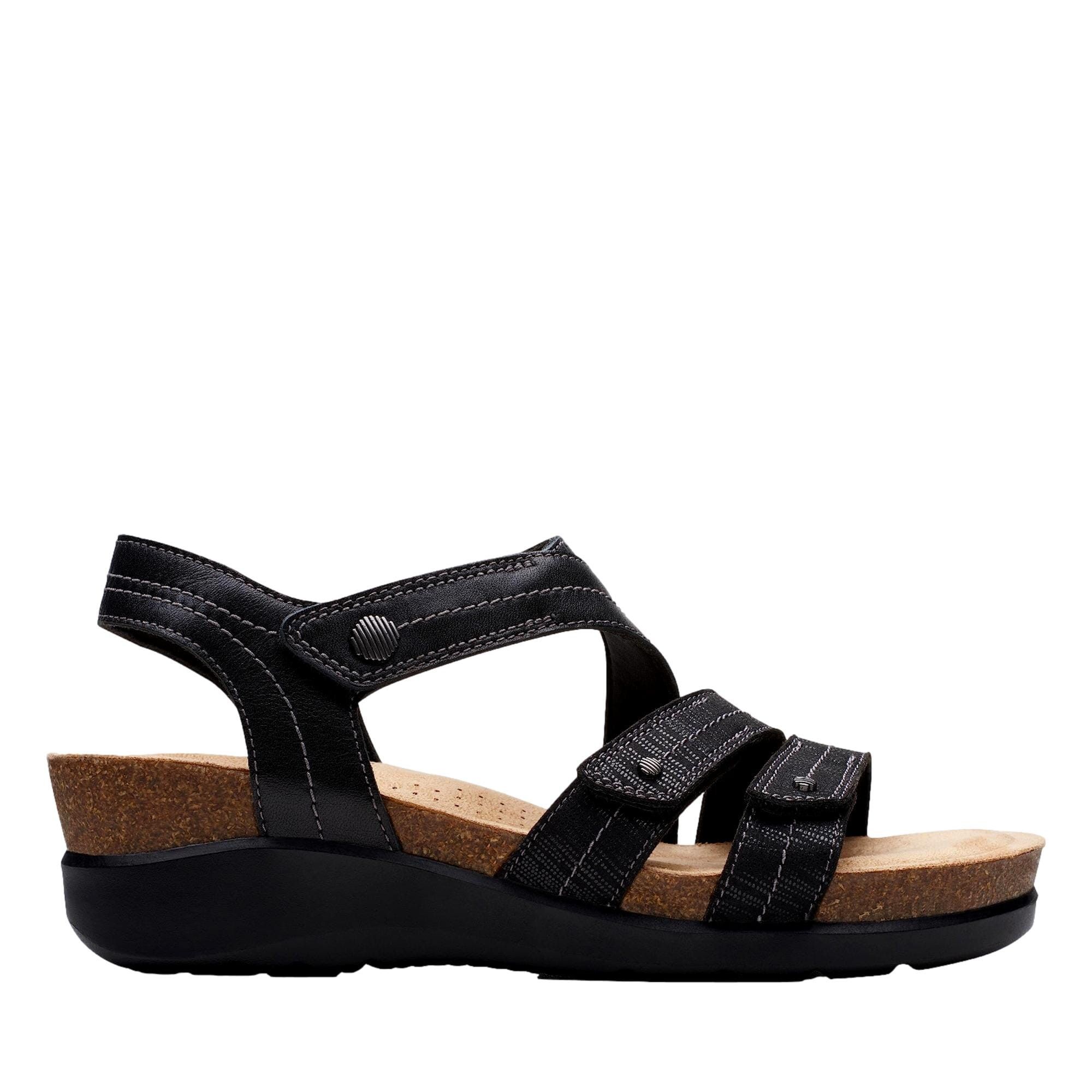 Clarks Calenne Clara Black Combi 26177032 Size US 7 / IT 37 - 1 Thumbnail
