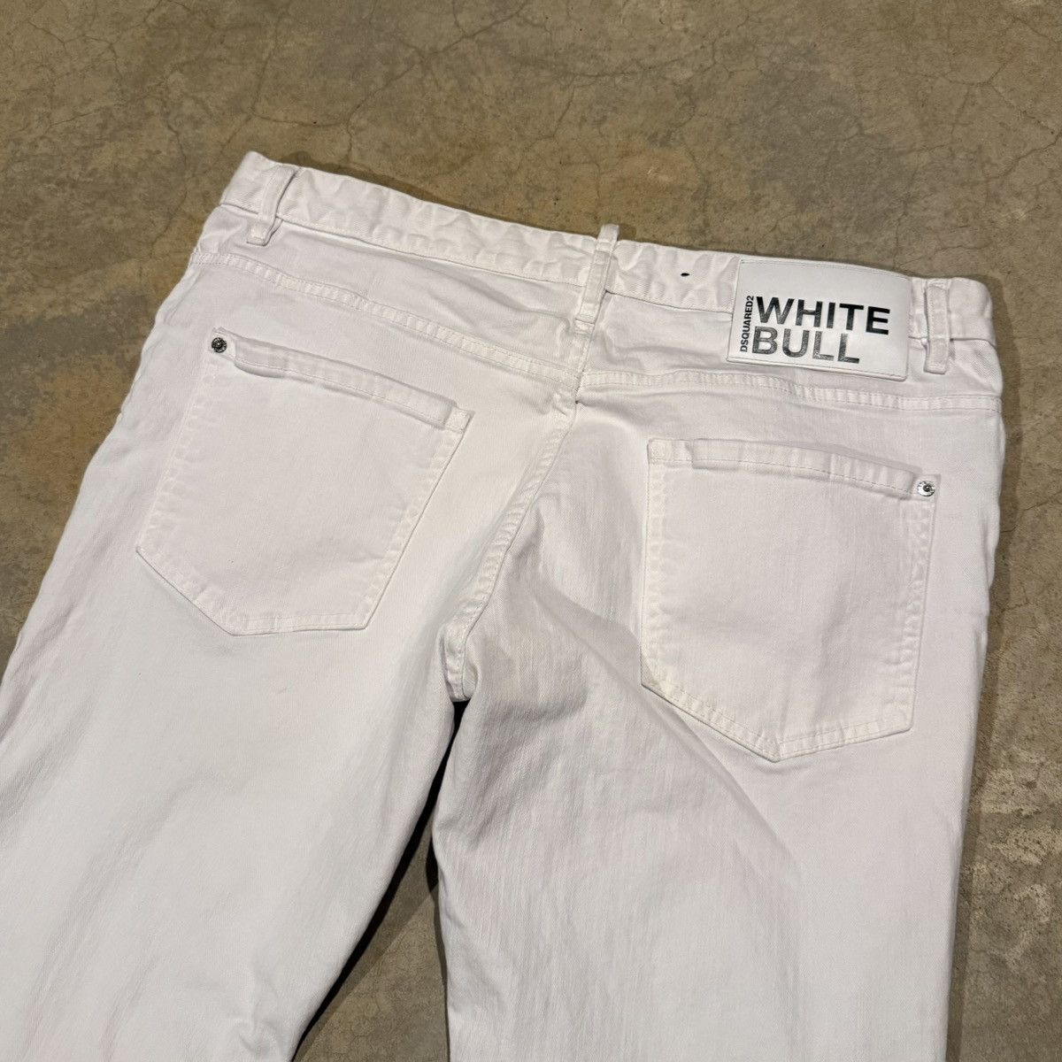 Dsquared2 Dsquared2 White Bull Cool Guy Logo Denim Jeans Size US 40 / EU 56 - 9 Thumbnail