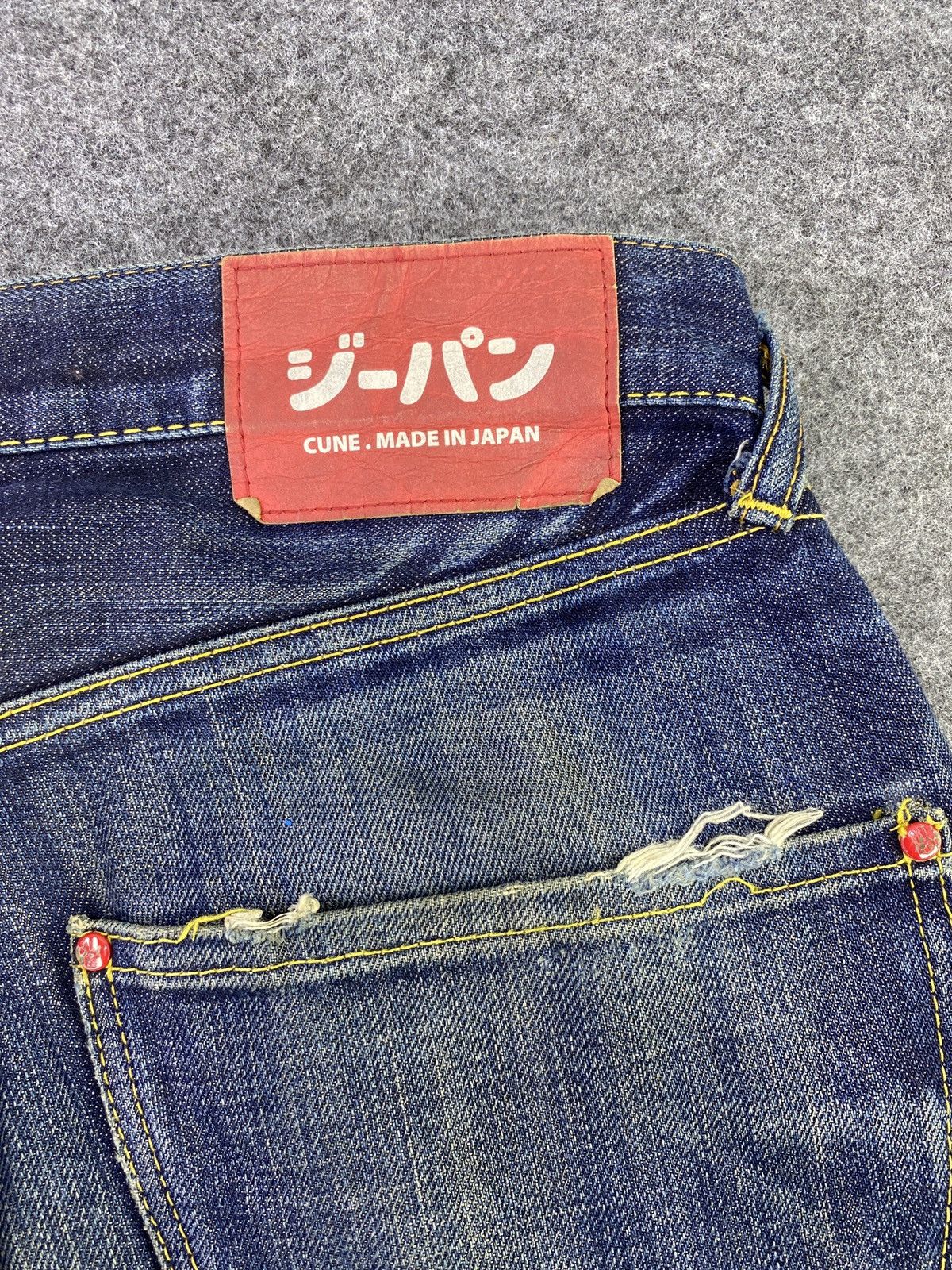 Japanese Brand JAPANESE BRAND CUNE BLUE WASH DENIM - J844 Size US 34 / EU 50 - 9 Thumbnail