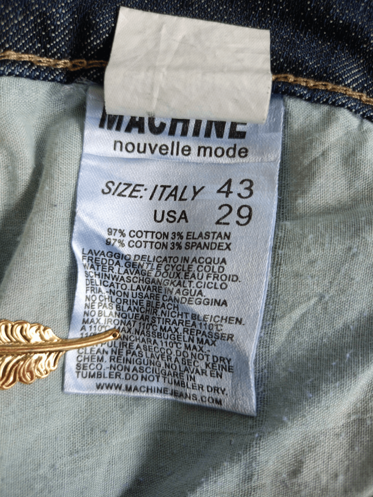 Japanese Brand × Vintage Machine Classic Japanese Jeans Vintage Denim Size 28" / US 6 / IT 42 - 16 Thumbnail